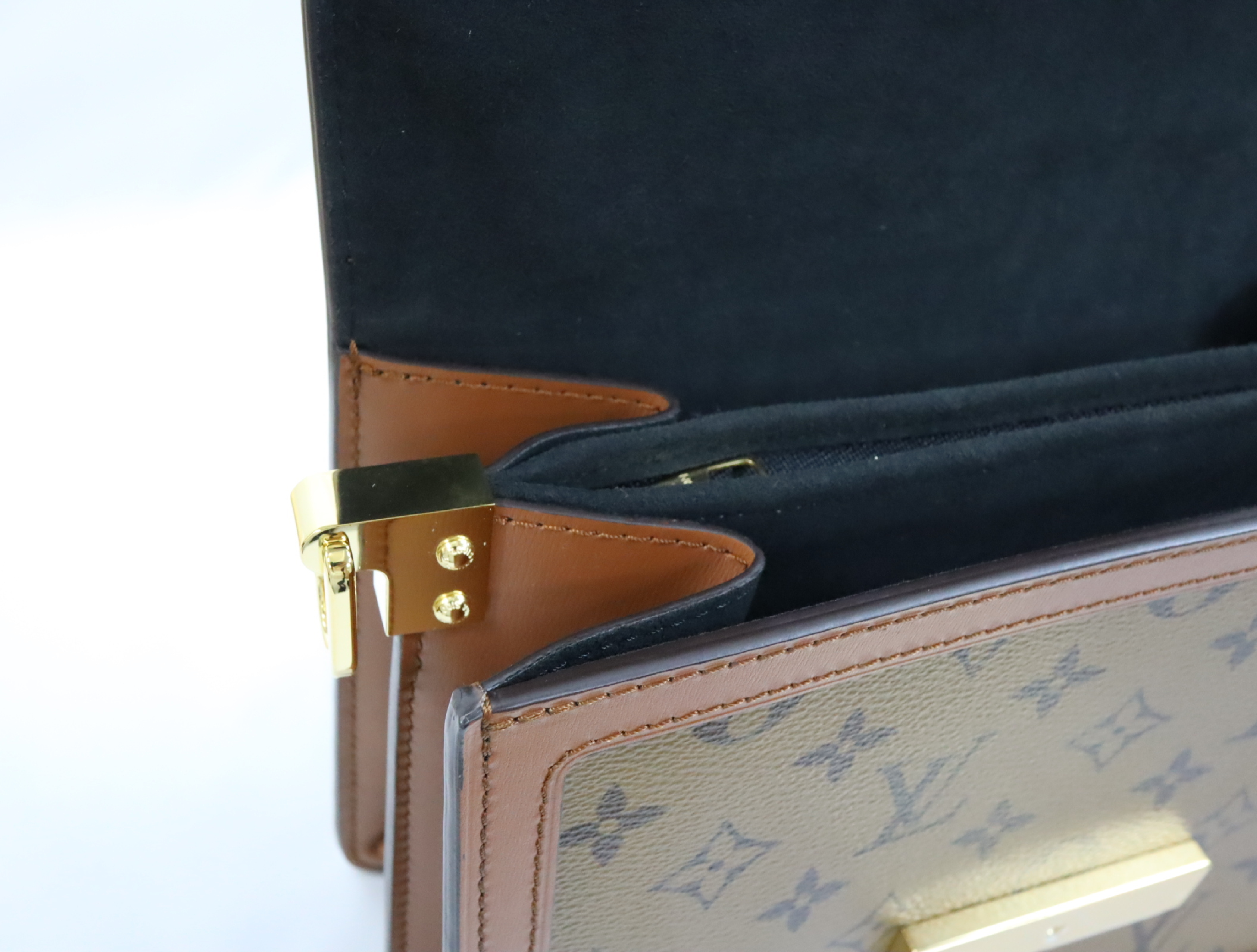 Monogram Reverse Dauphine MM M45958 Shoulder Bag (RFID detected) — view 15