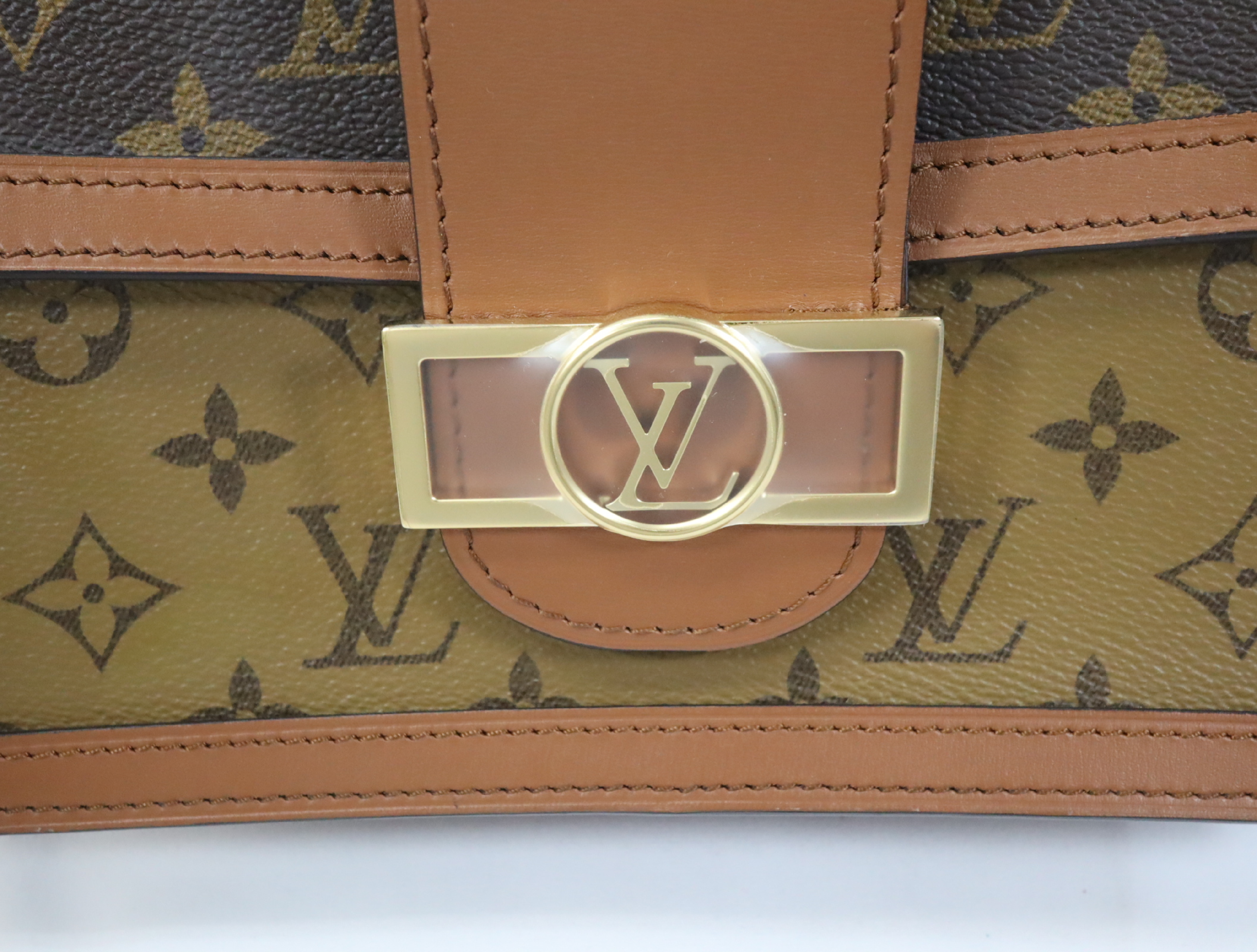 Monogram Reverse Dauphine MM M45958 Shoulder Bag (RFID detected) — view 10