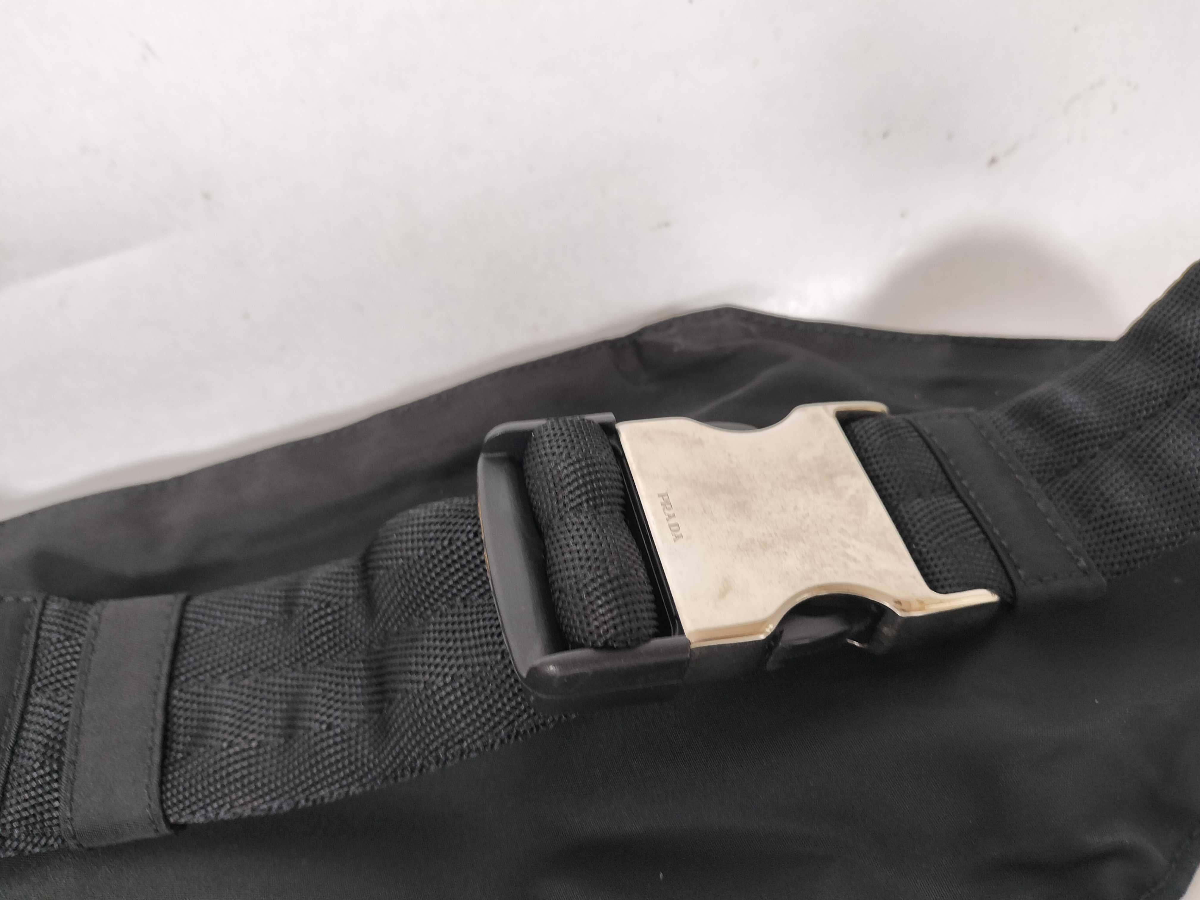 Nylon Prada Waist Pouch Black Waist Bag — view 4