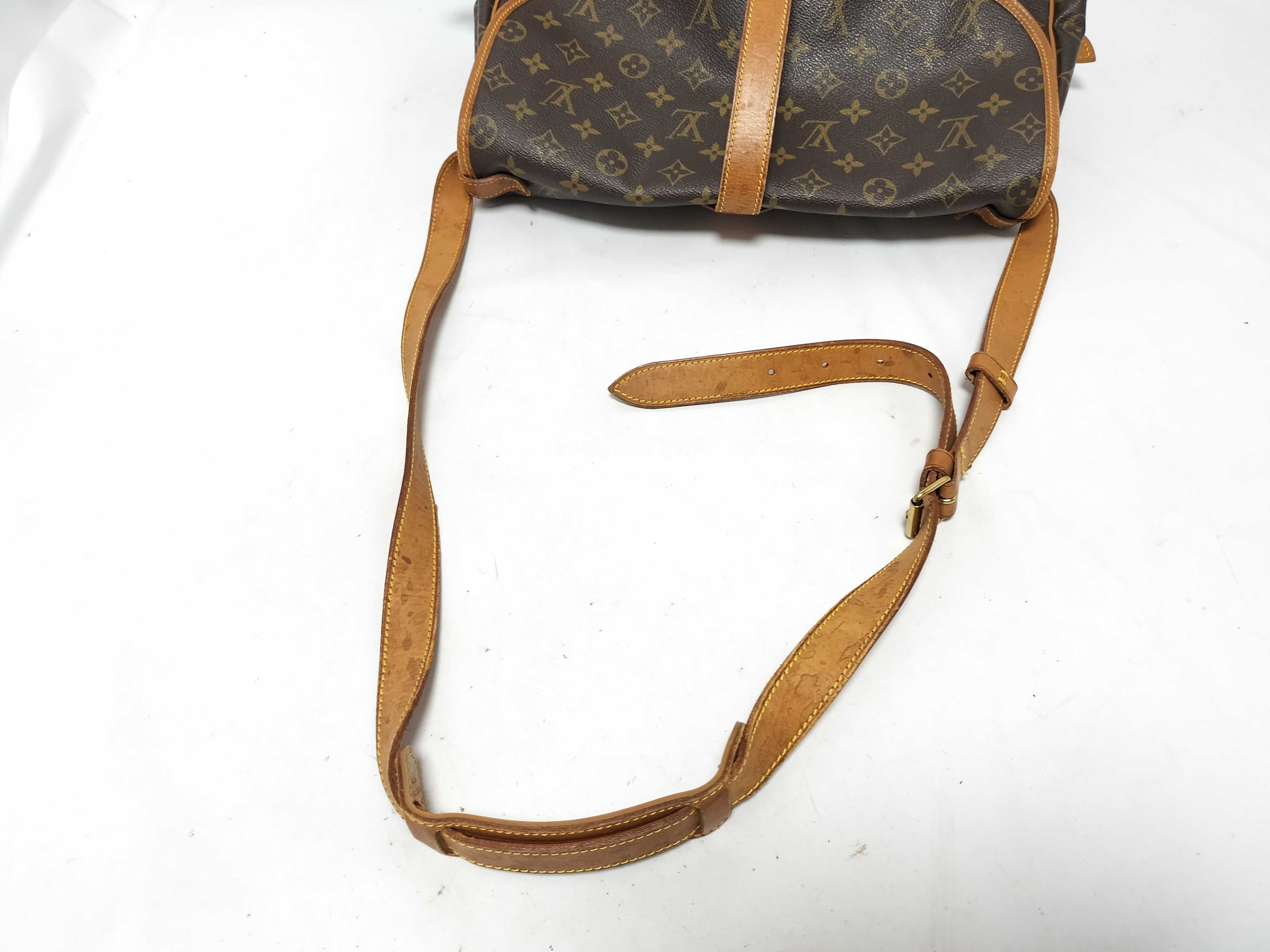 Monogram Saumur Shoulder Bag — view 3