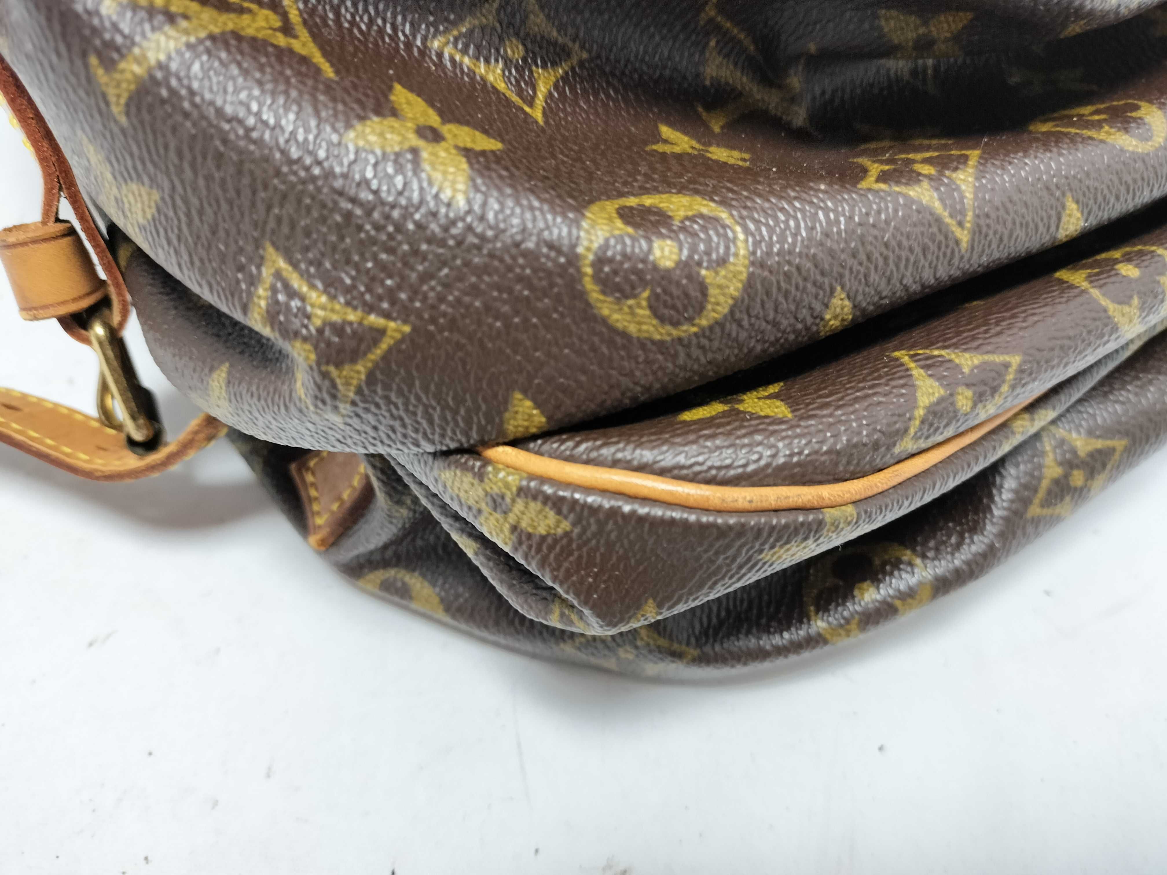 Monogram Saumur Shoulder Bag — view 7