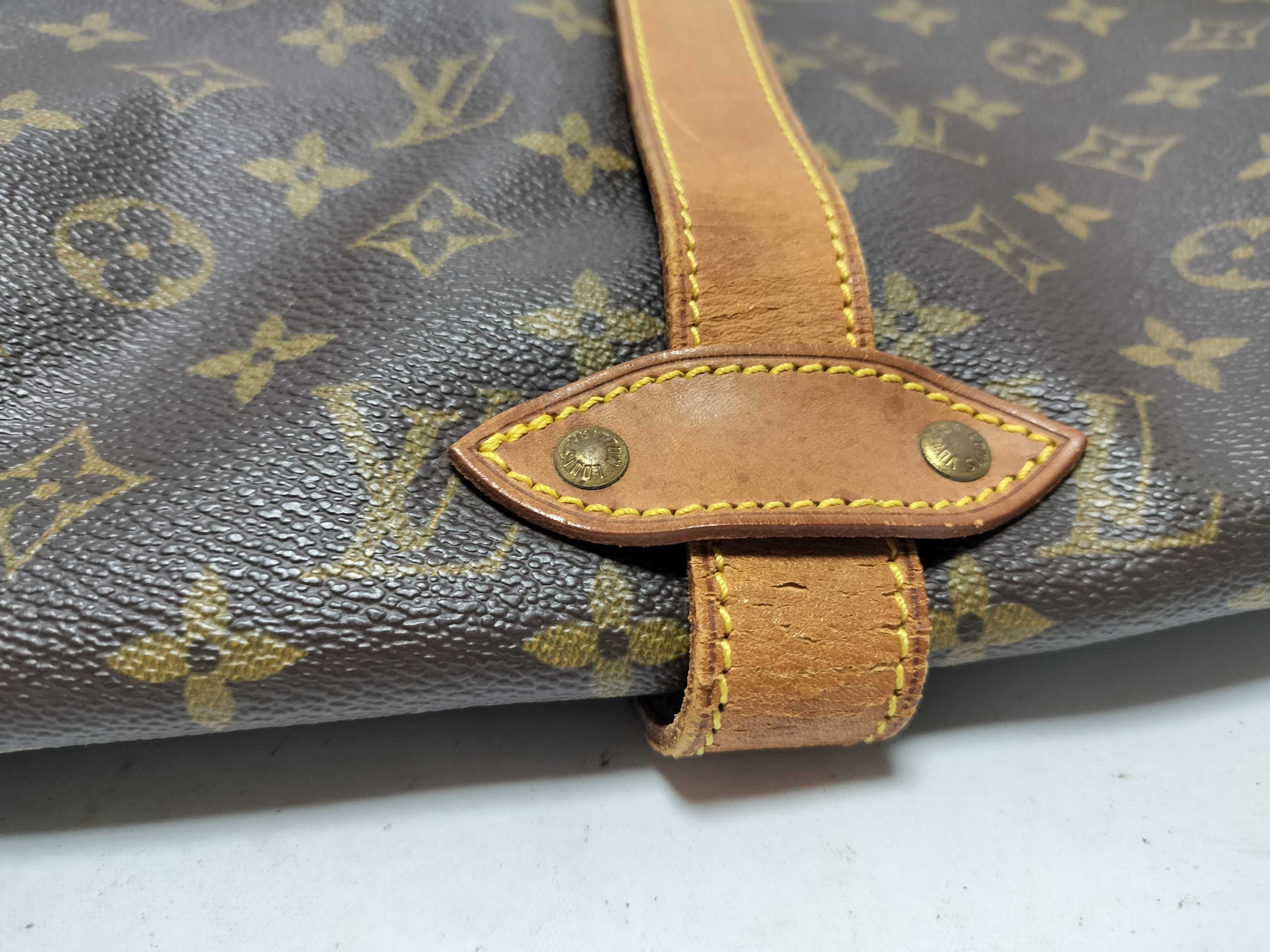 Monogram Saumur Shoulder Bag — view 8
