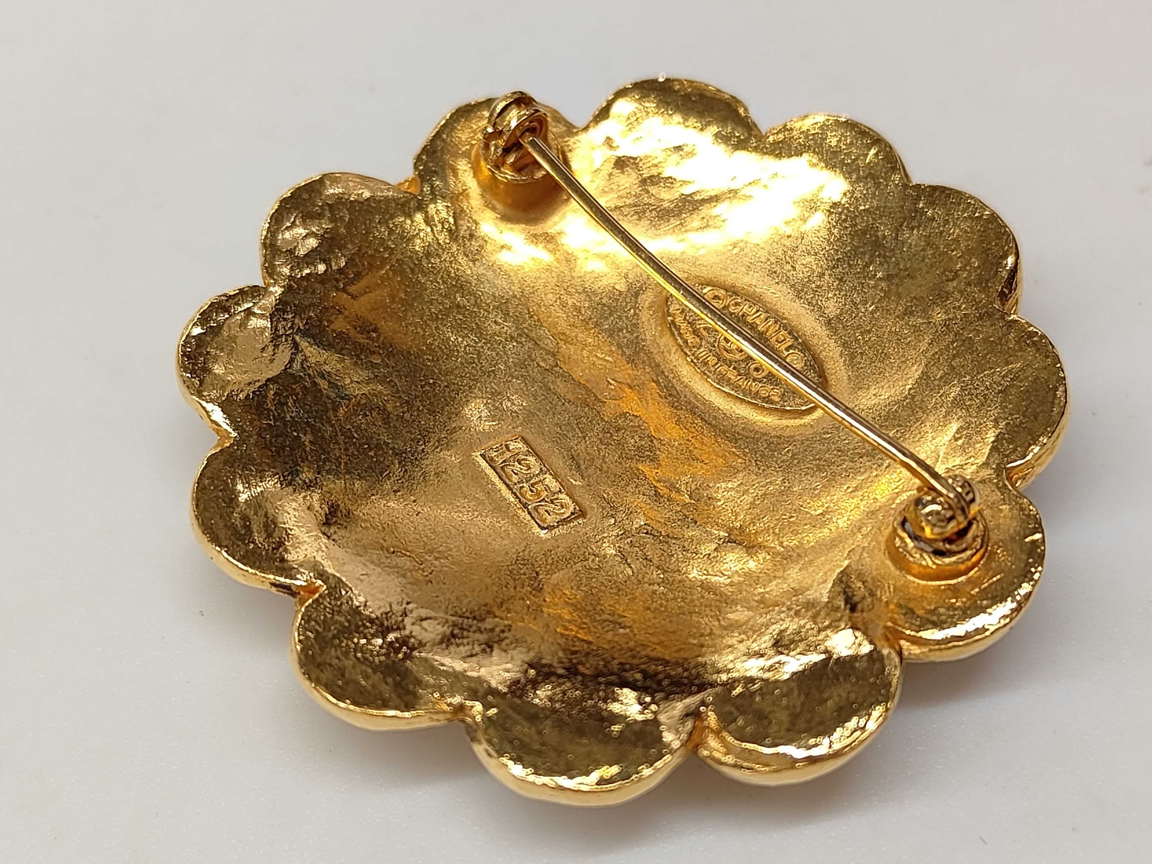 Coco Mark Brooch, GP Gold, with markings. — view 3