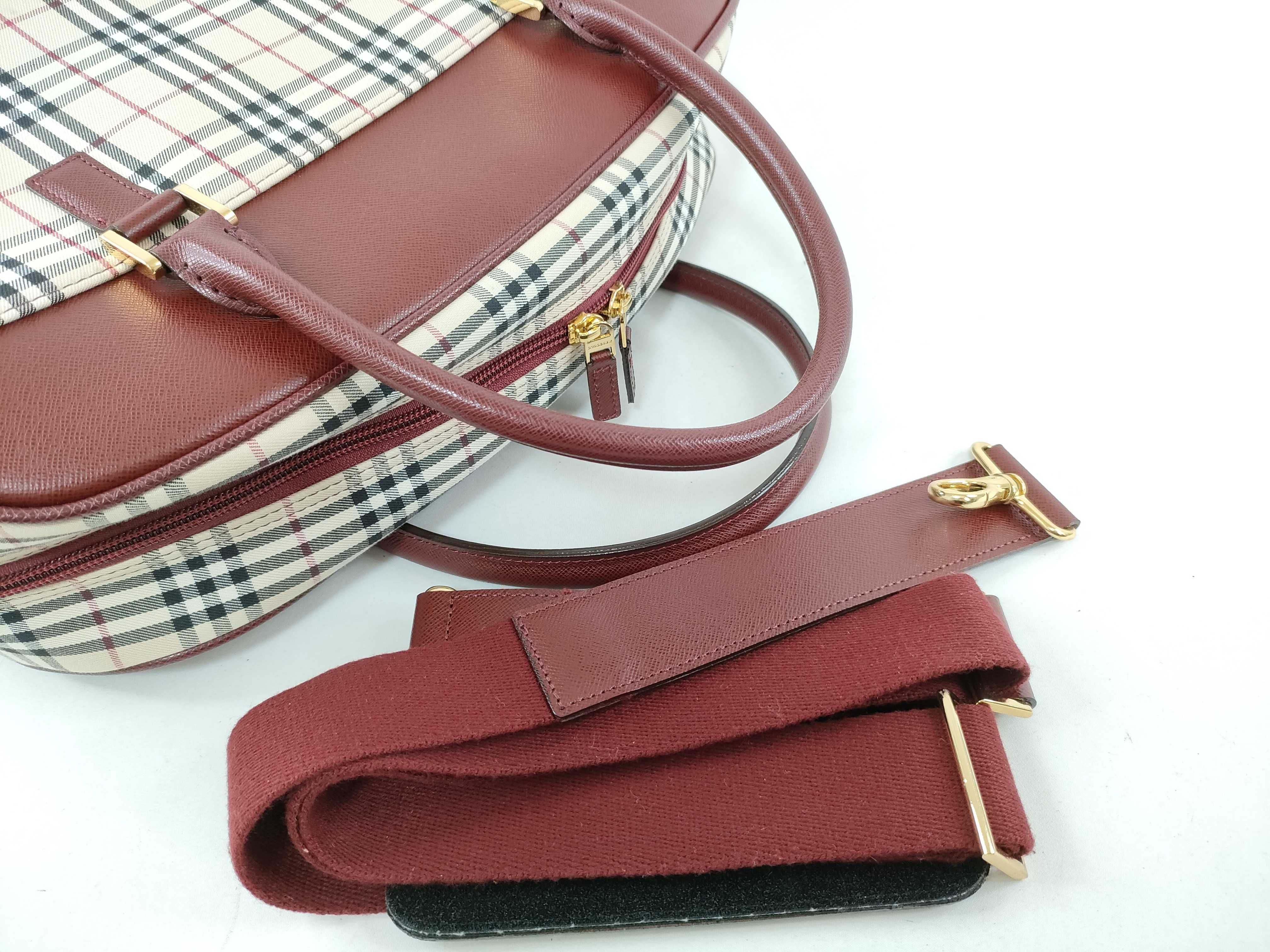 2WAY Nova Check Red Shoulder Bag — view 5