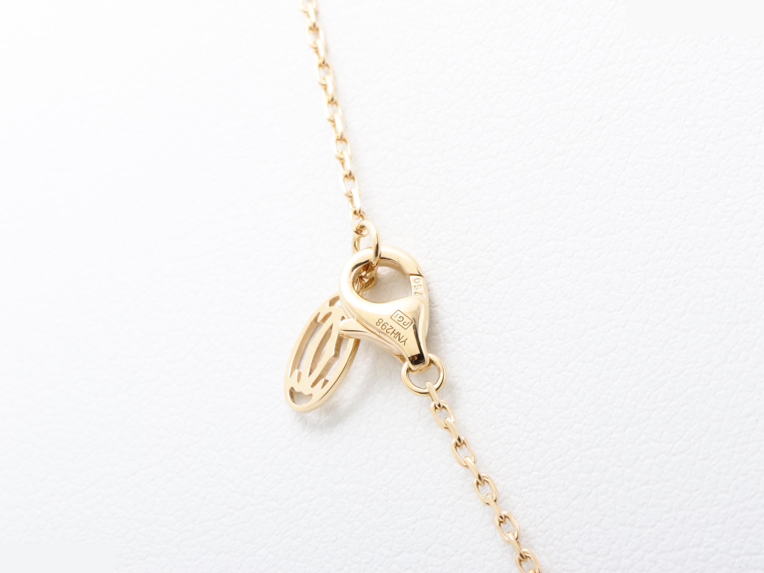 Juste un Clou, 750 rose gold, full diamond, 5.4g, chain approximately 45cm. — view 5