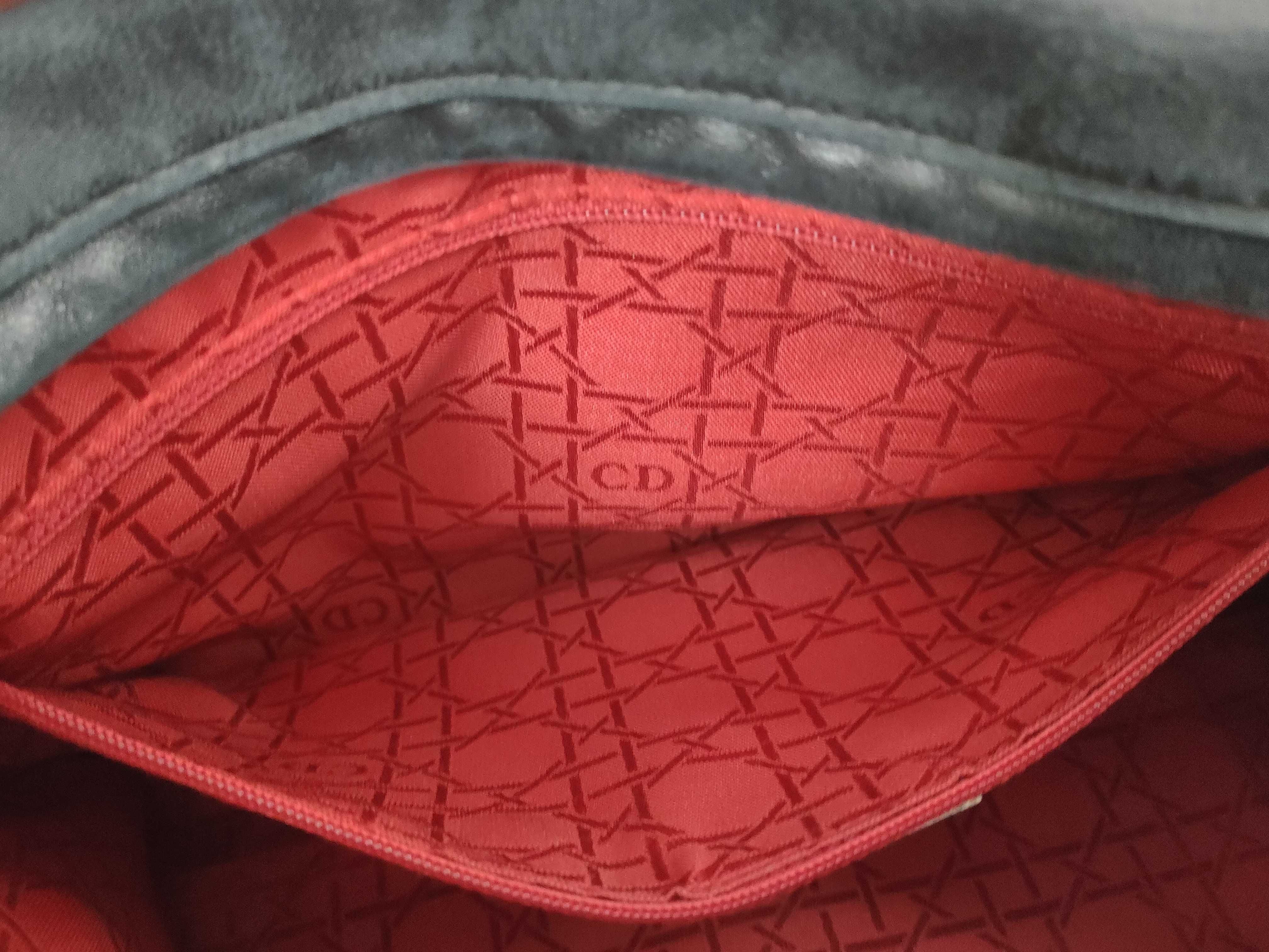 Lady Dior Cannage Leather Black Handbag (VO8271) Handbag — view 11