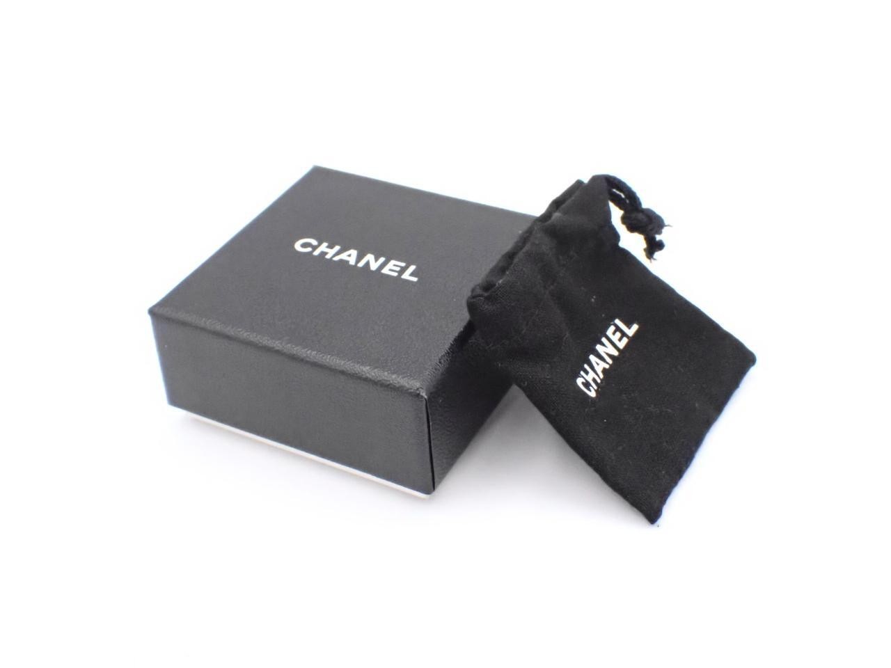 earrings, A12V, 1cm wide, Coco Mark, rhinestone, silver. — view 4