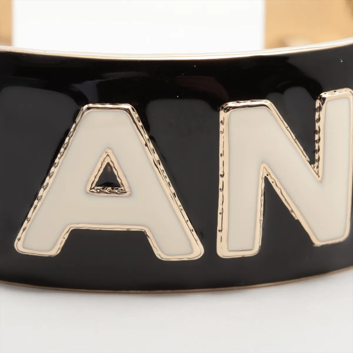 logo B22A bangle S GP black x white — view 3