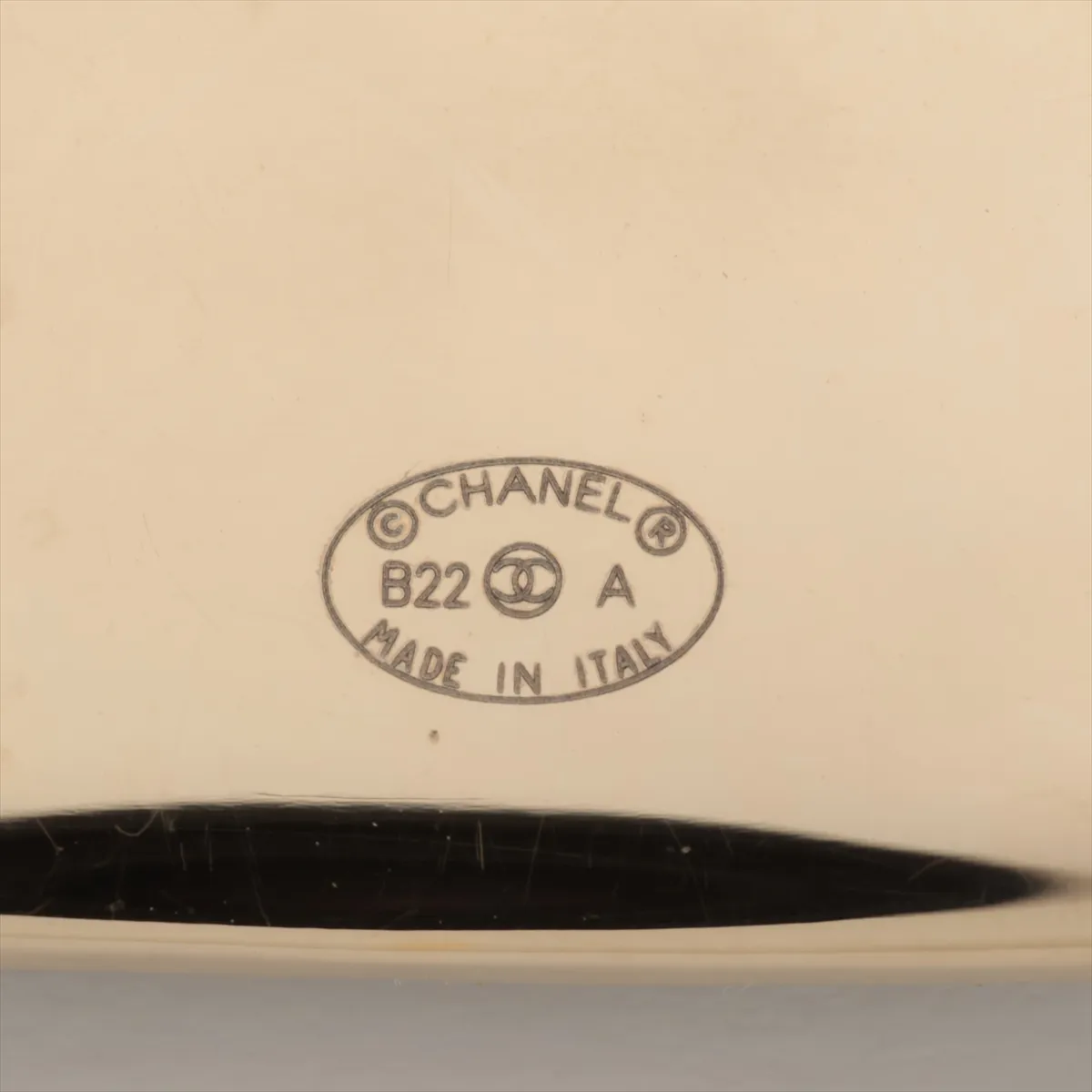 logo B22A bangle S GP black x white — view 5