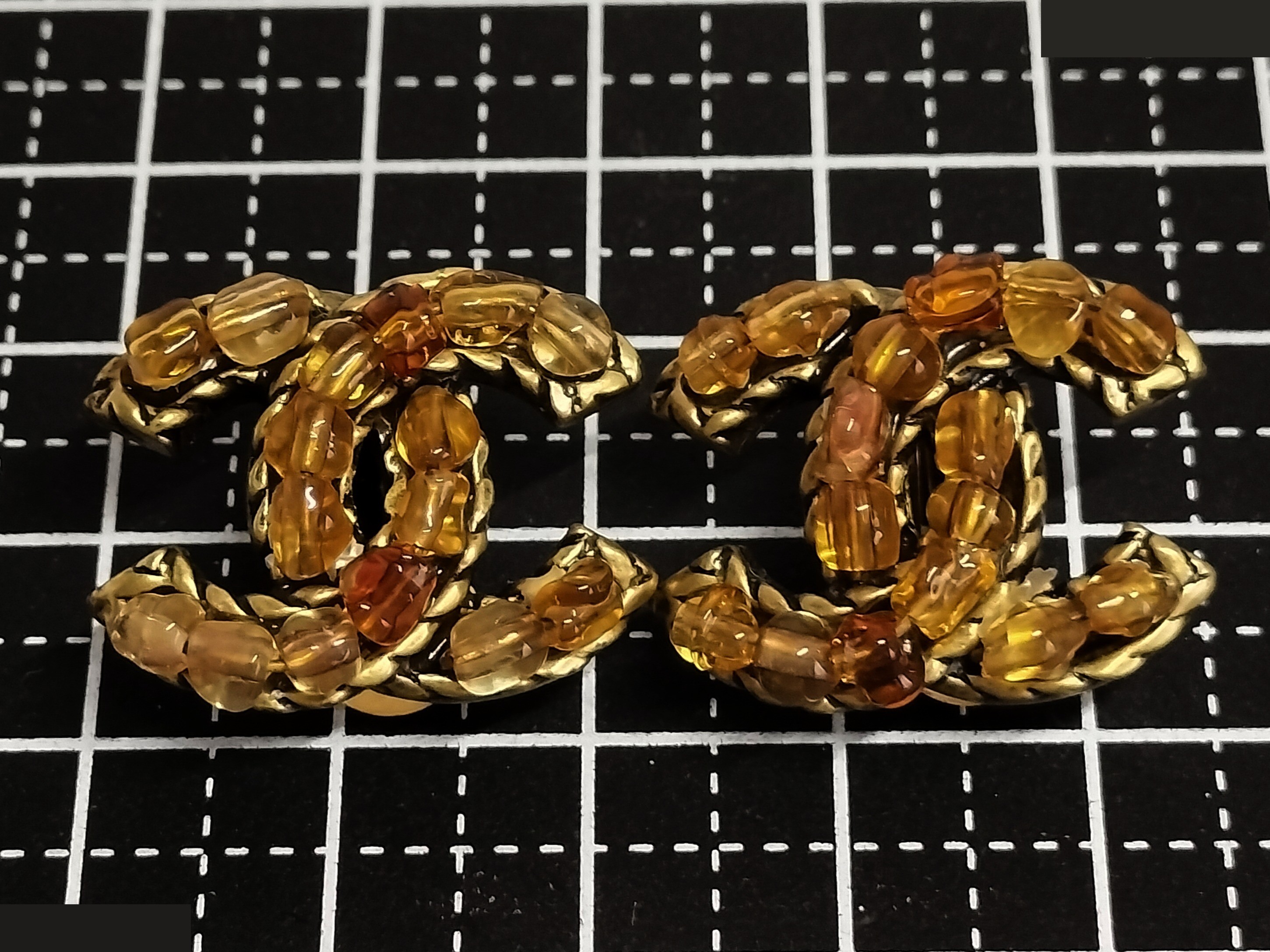 Coco Tortoiseshell Gold Earrings — view 8