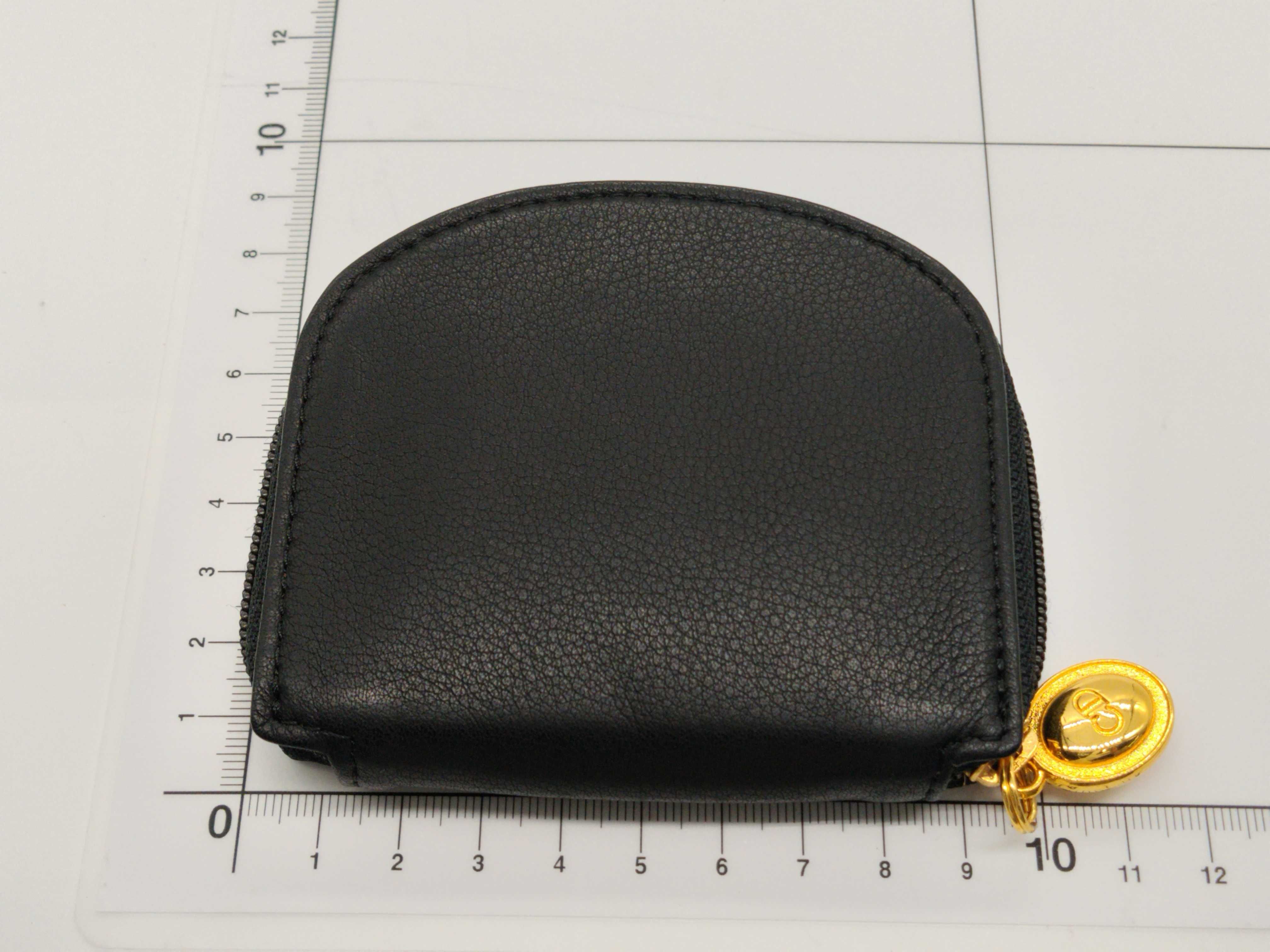 CD Logo Leather Coin Case — view 2