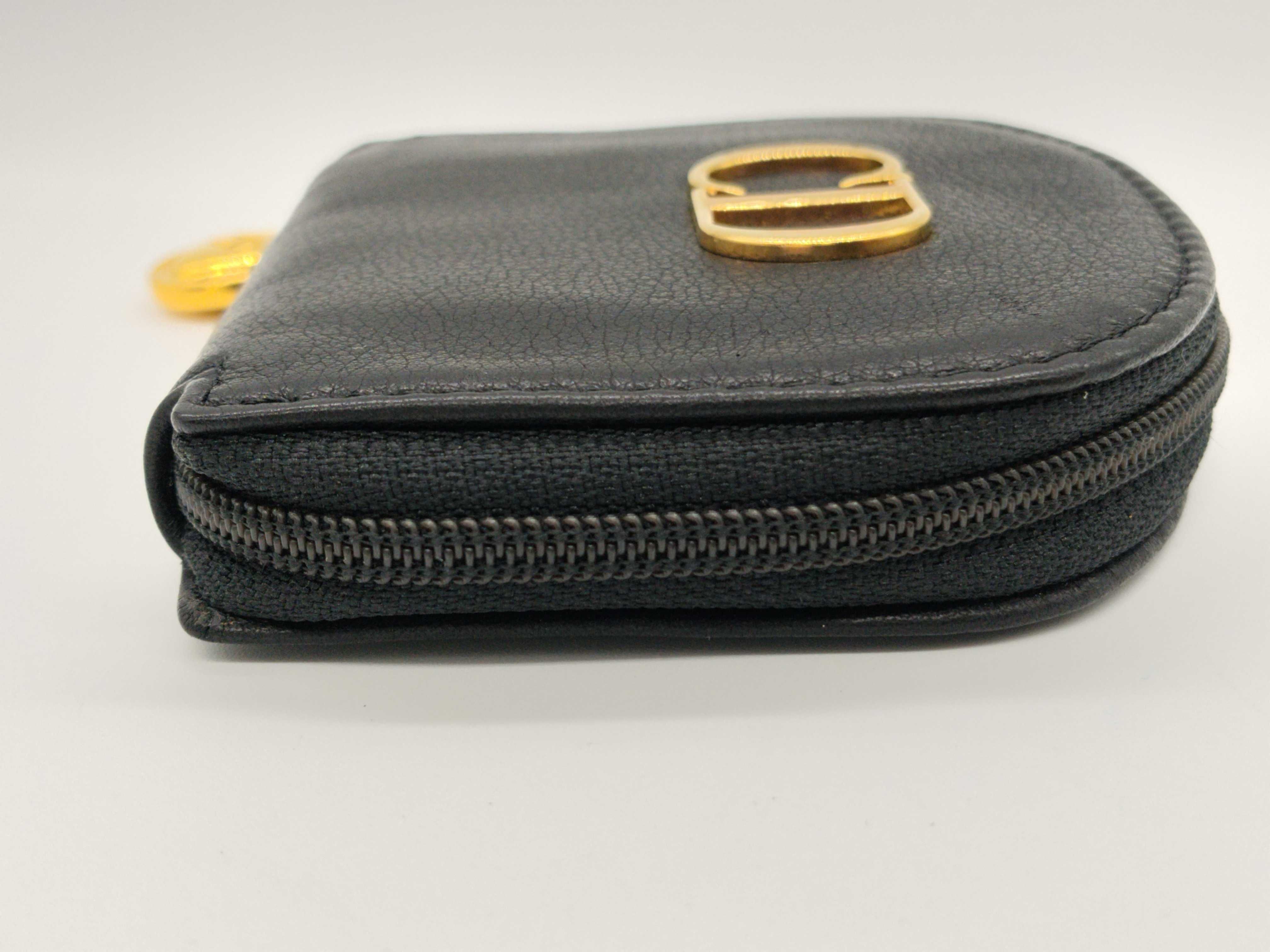 CD Logo Leather Coin Case — view 4