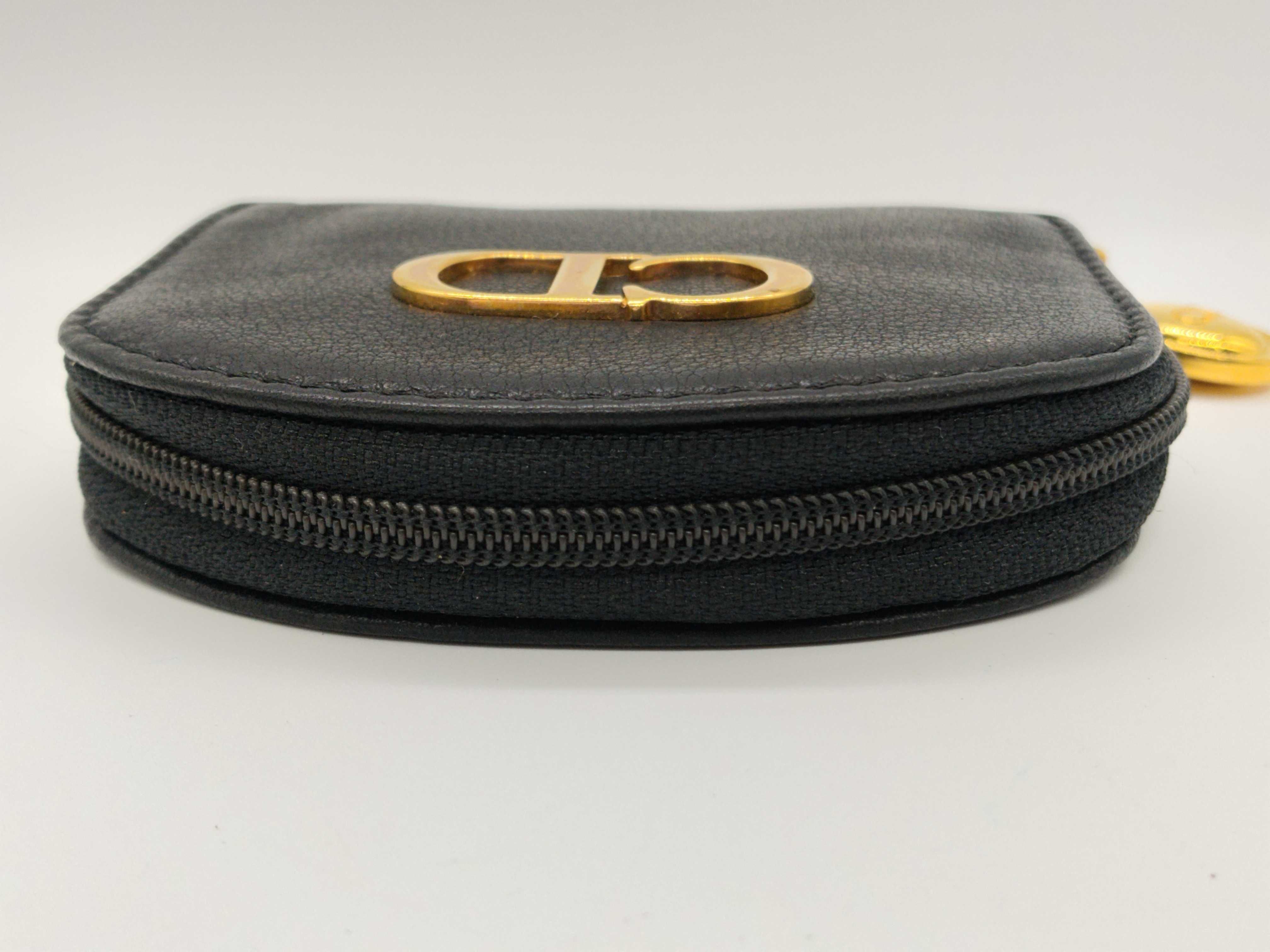 CD Logo Leather Coin Case — view 5