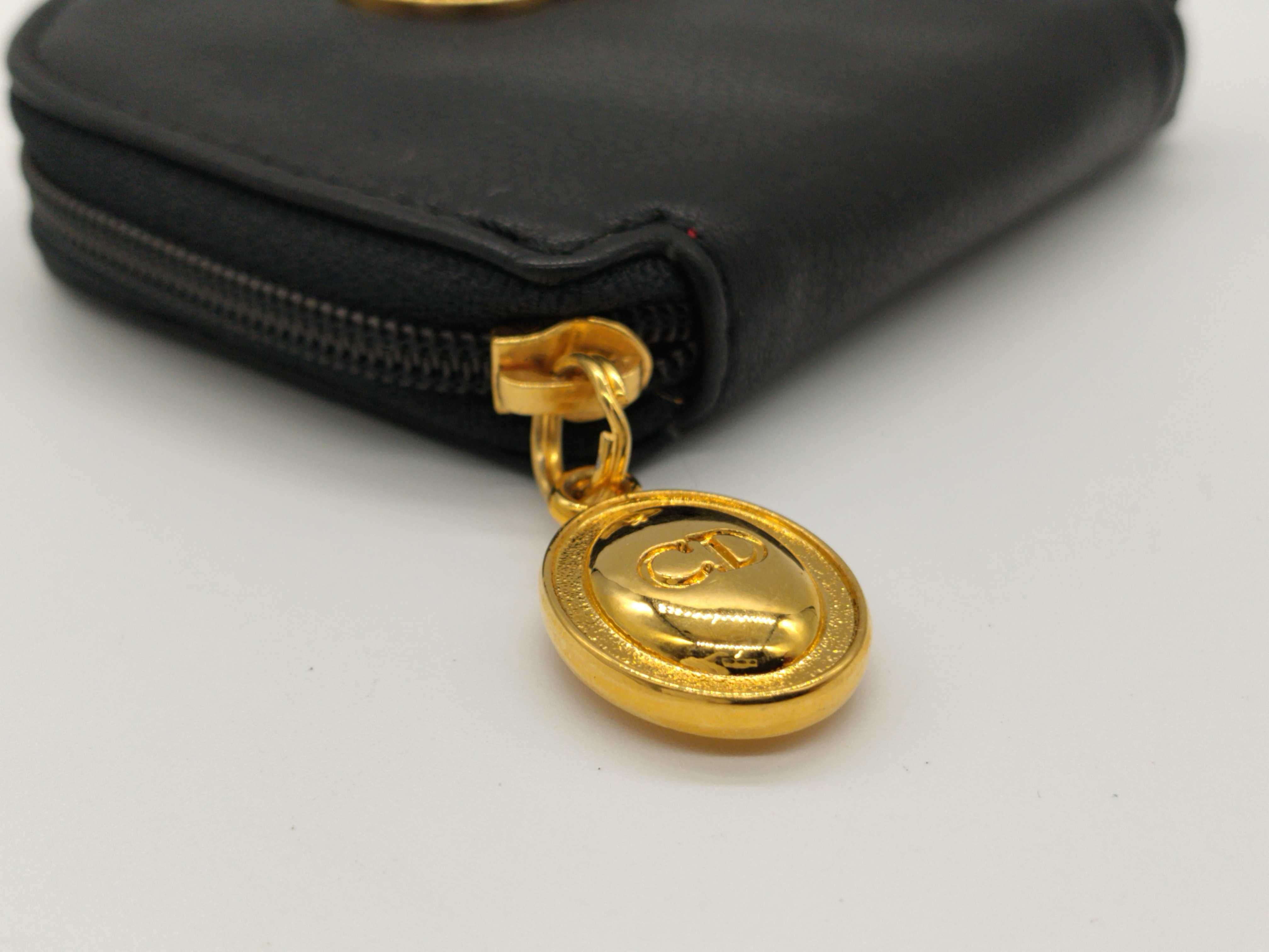CD Logo Leather Coin Case — view 6