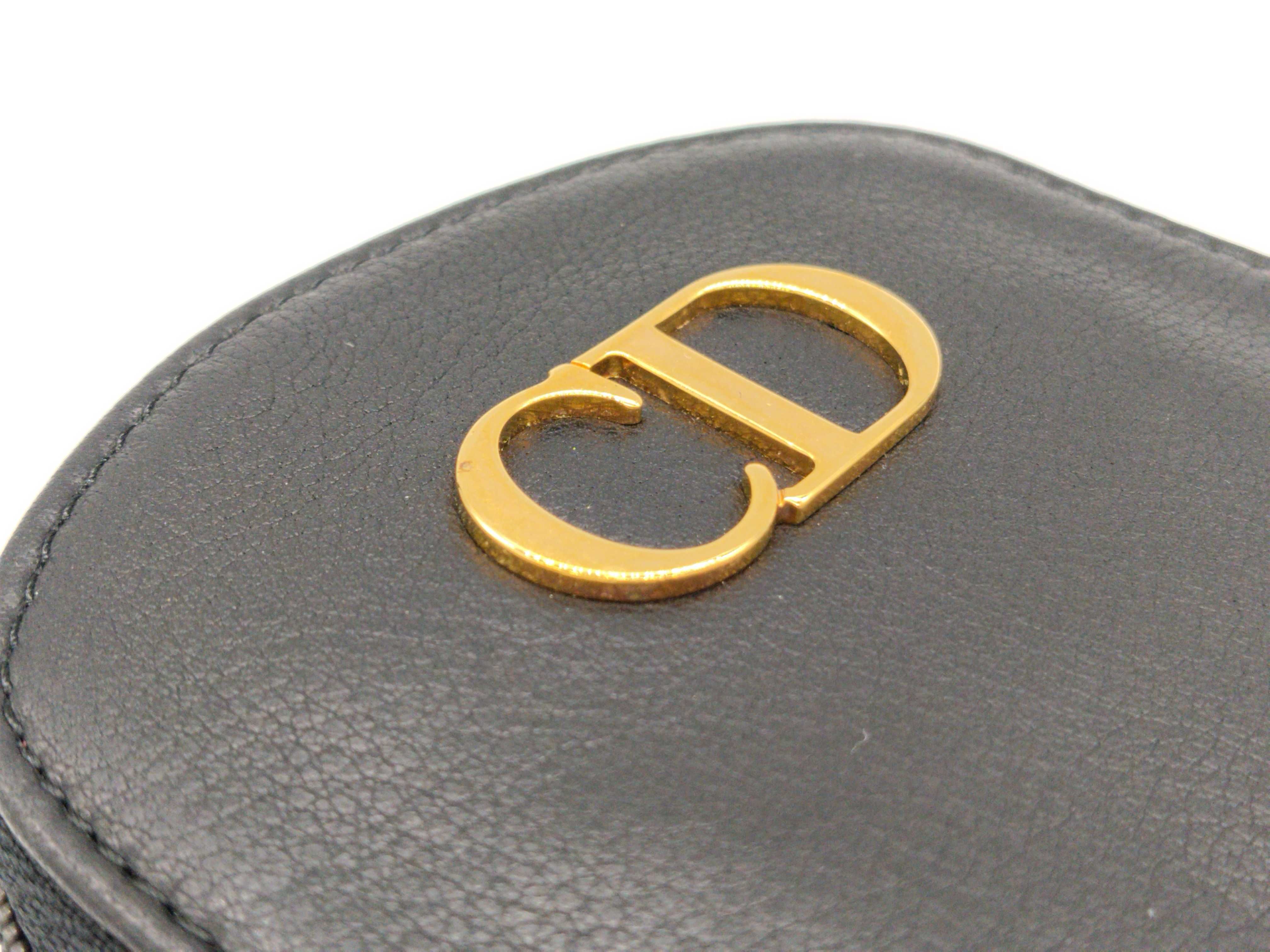 CD Logo Leather Coin Case — view 7