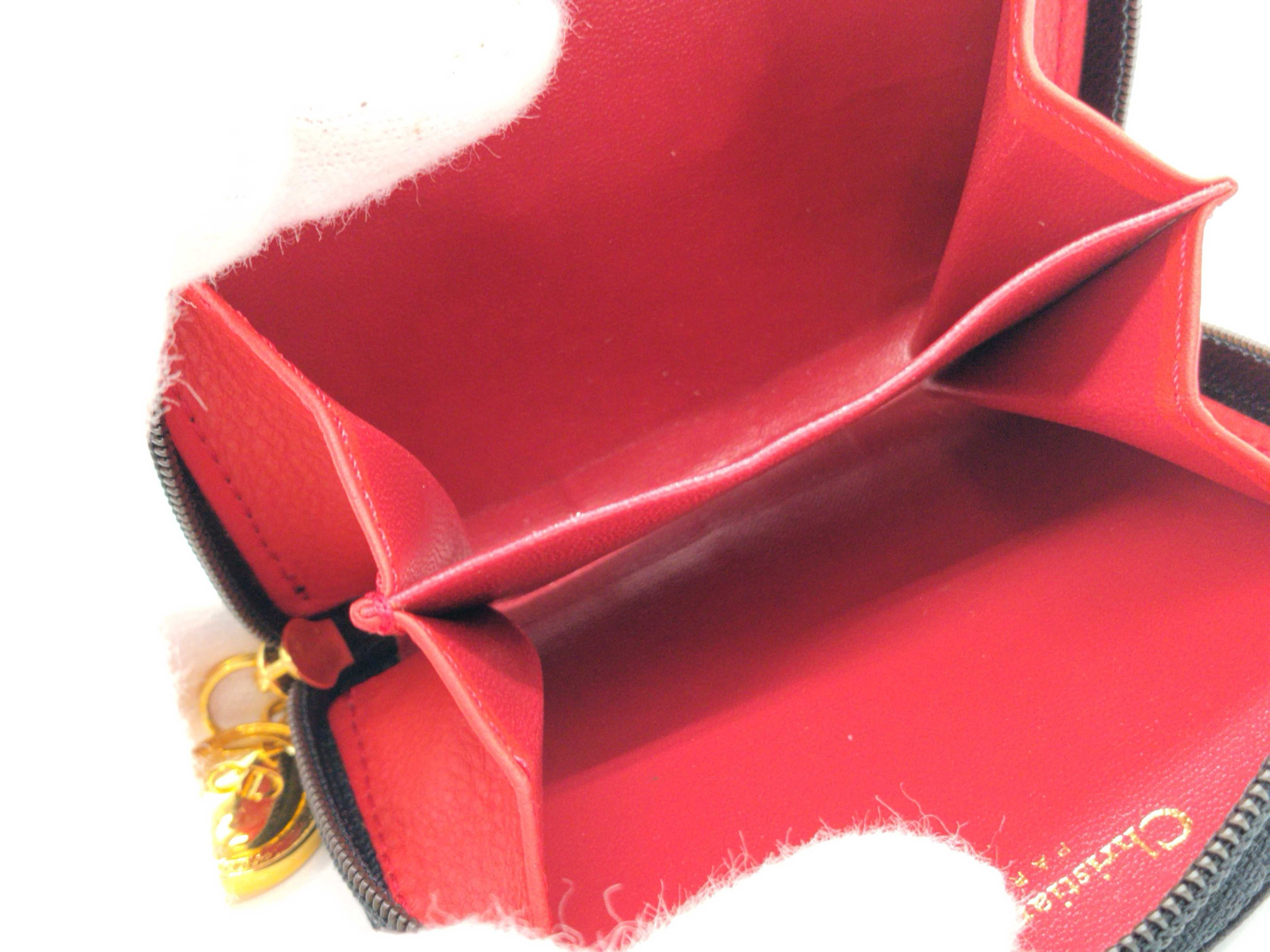 CD Logo Leather Coin Case — view 8
