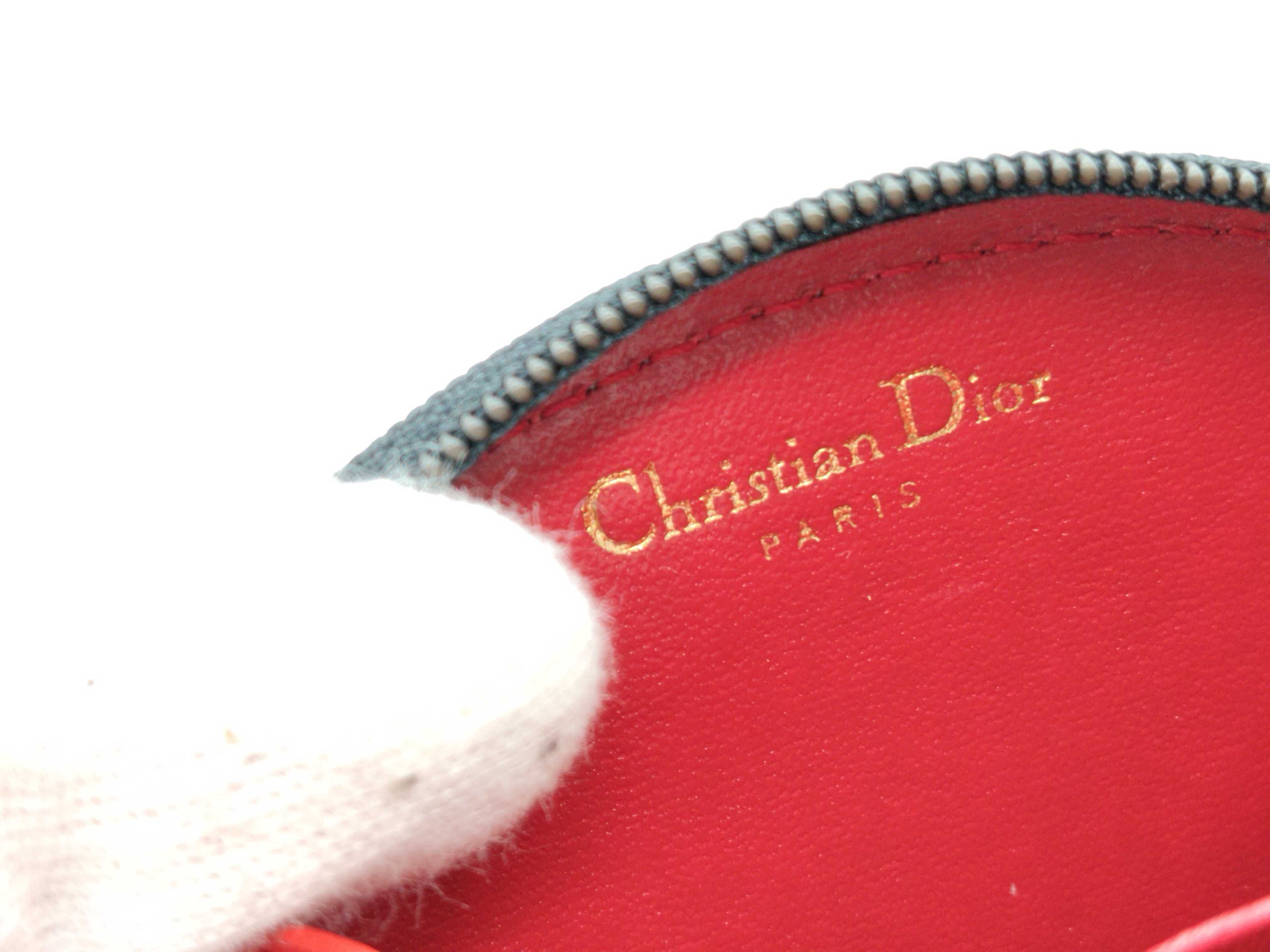 CD Logo Leather Coin Case — view 9