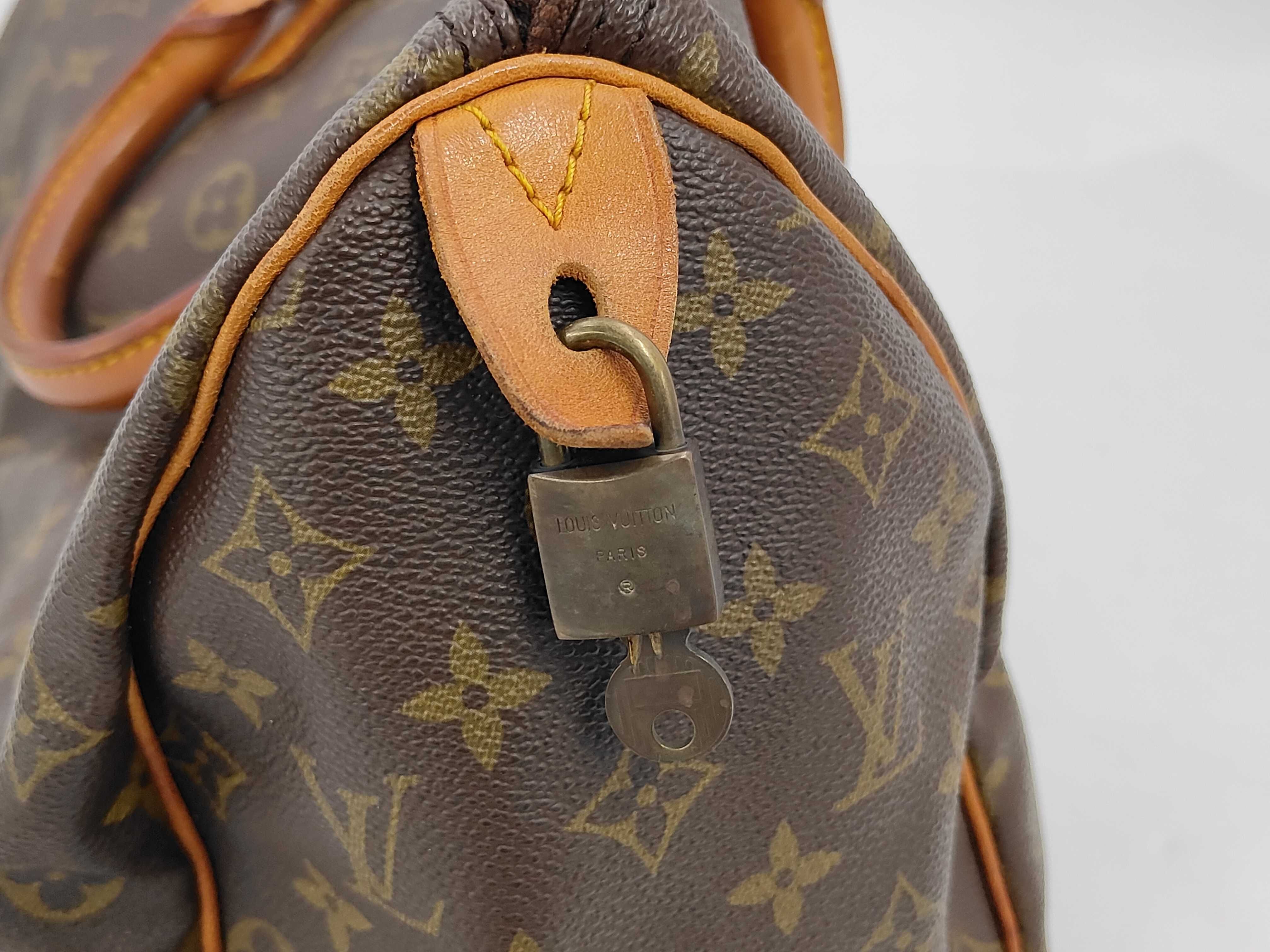 Monogram Speedy 35 Handbag Boston Bag M41107 — view 12