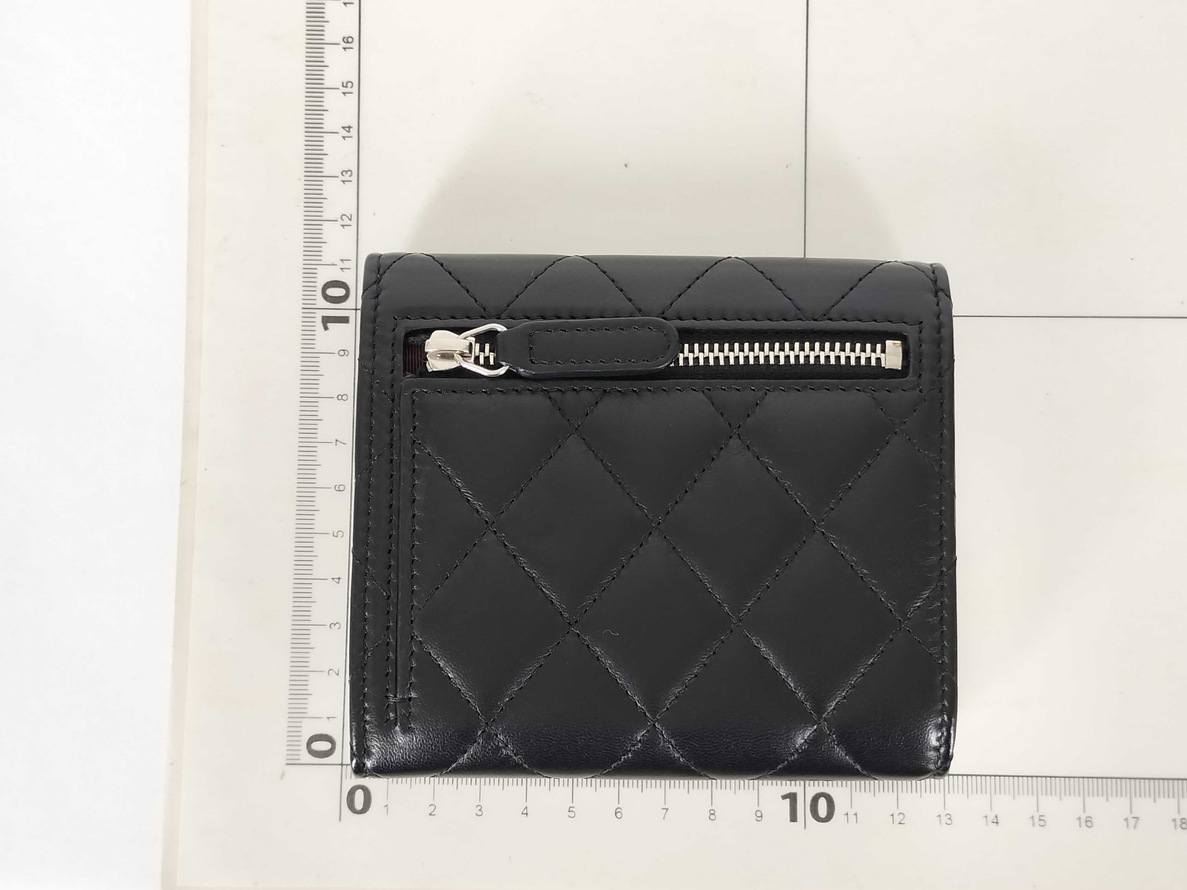 Lambskin Tri-fold Wallet — view 2