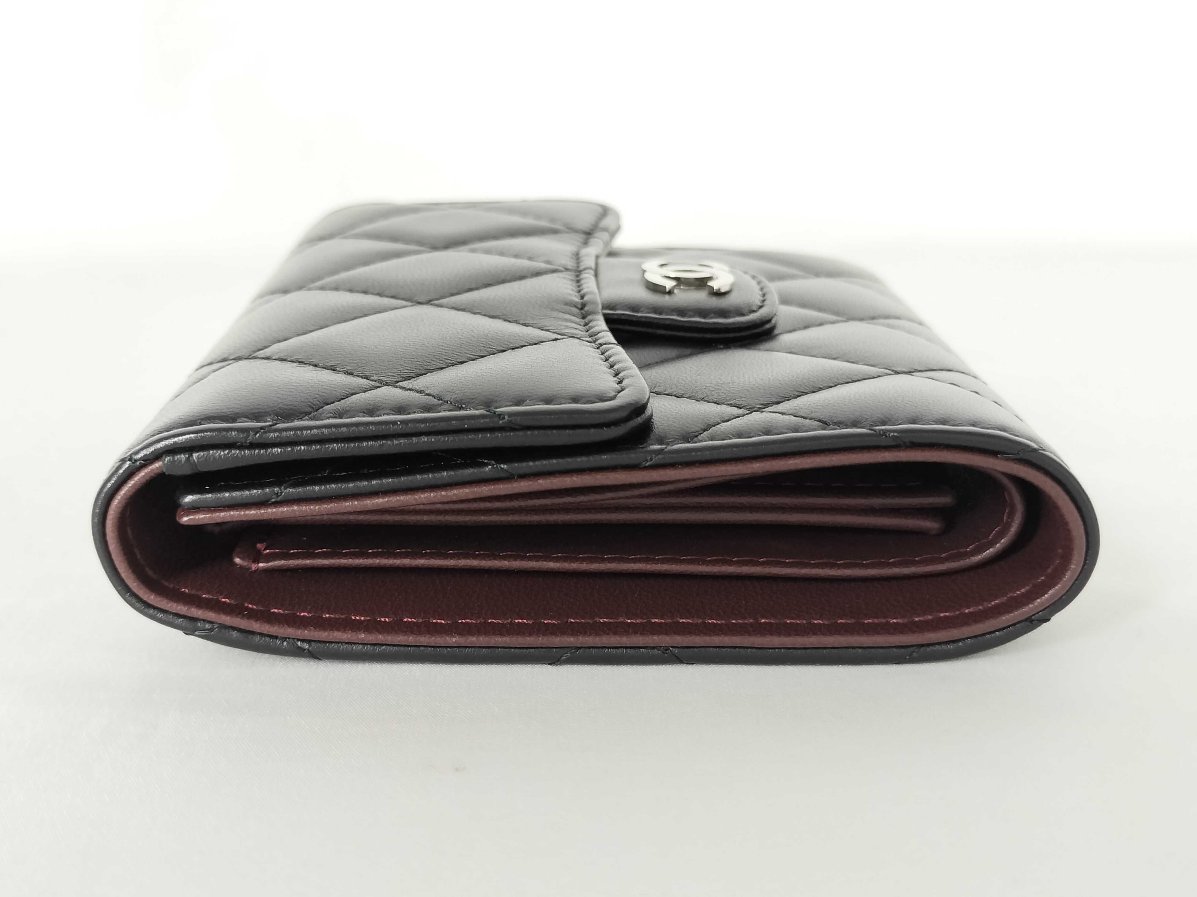 Lambskin Tri-fold Wallet — view 13