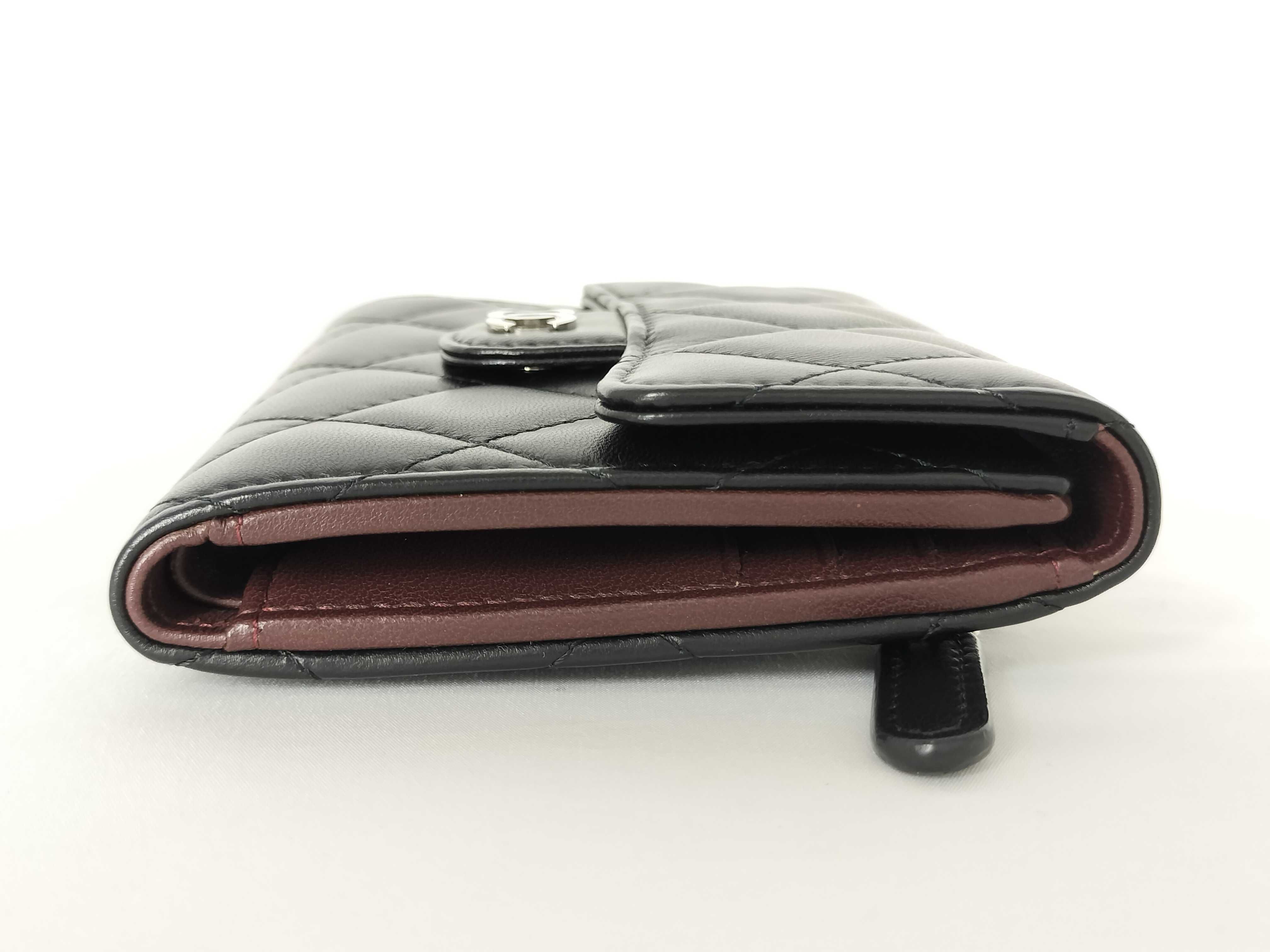 Lambskin Tri-fold Wallet — view 15