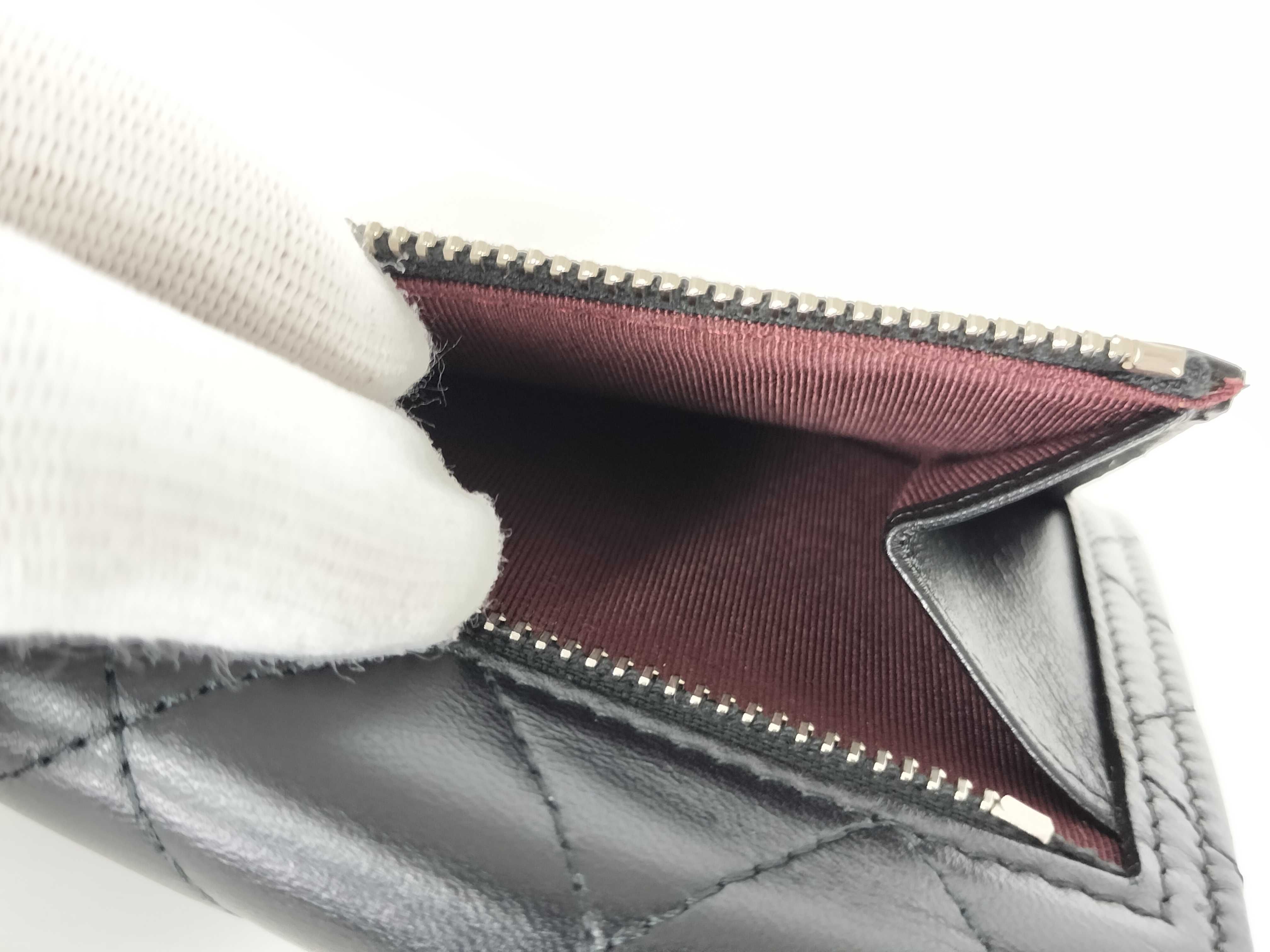 Lambskin Tri-fold Wallet — view 6