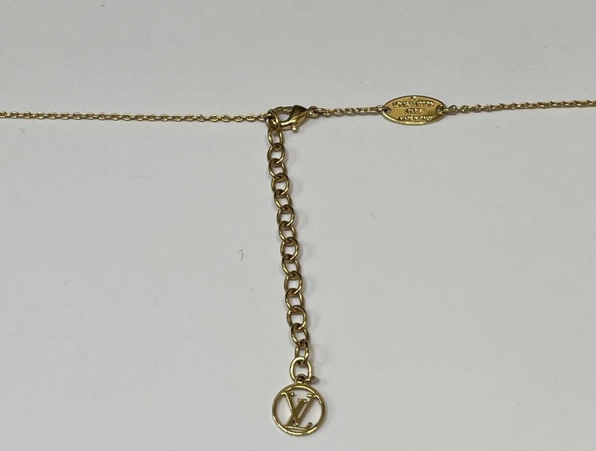 Collier Louisette Flower Charm Necklace, Gold, Weight: 7.14g — view 7