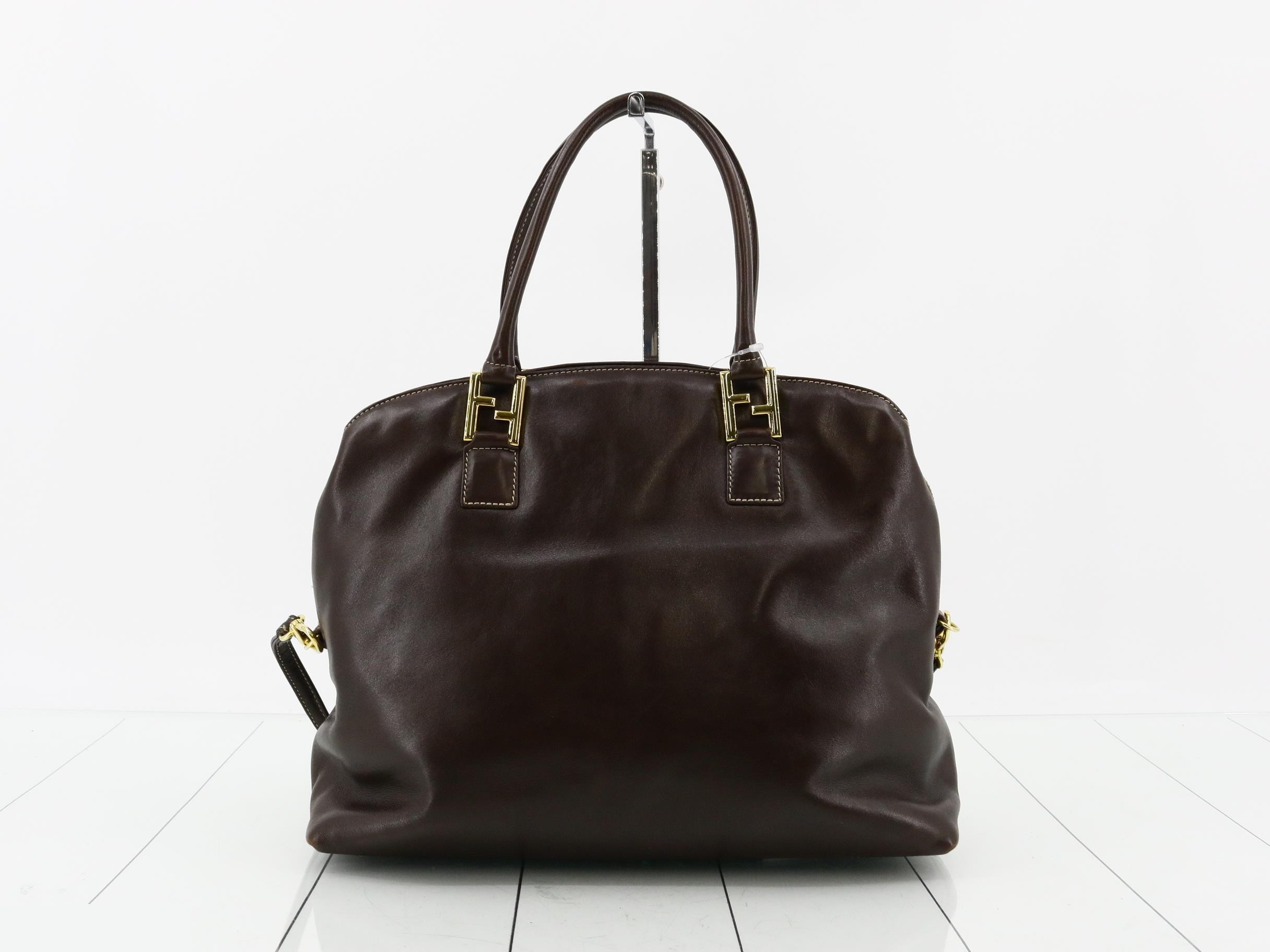 Leather handbag — view 2