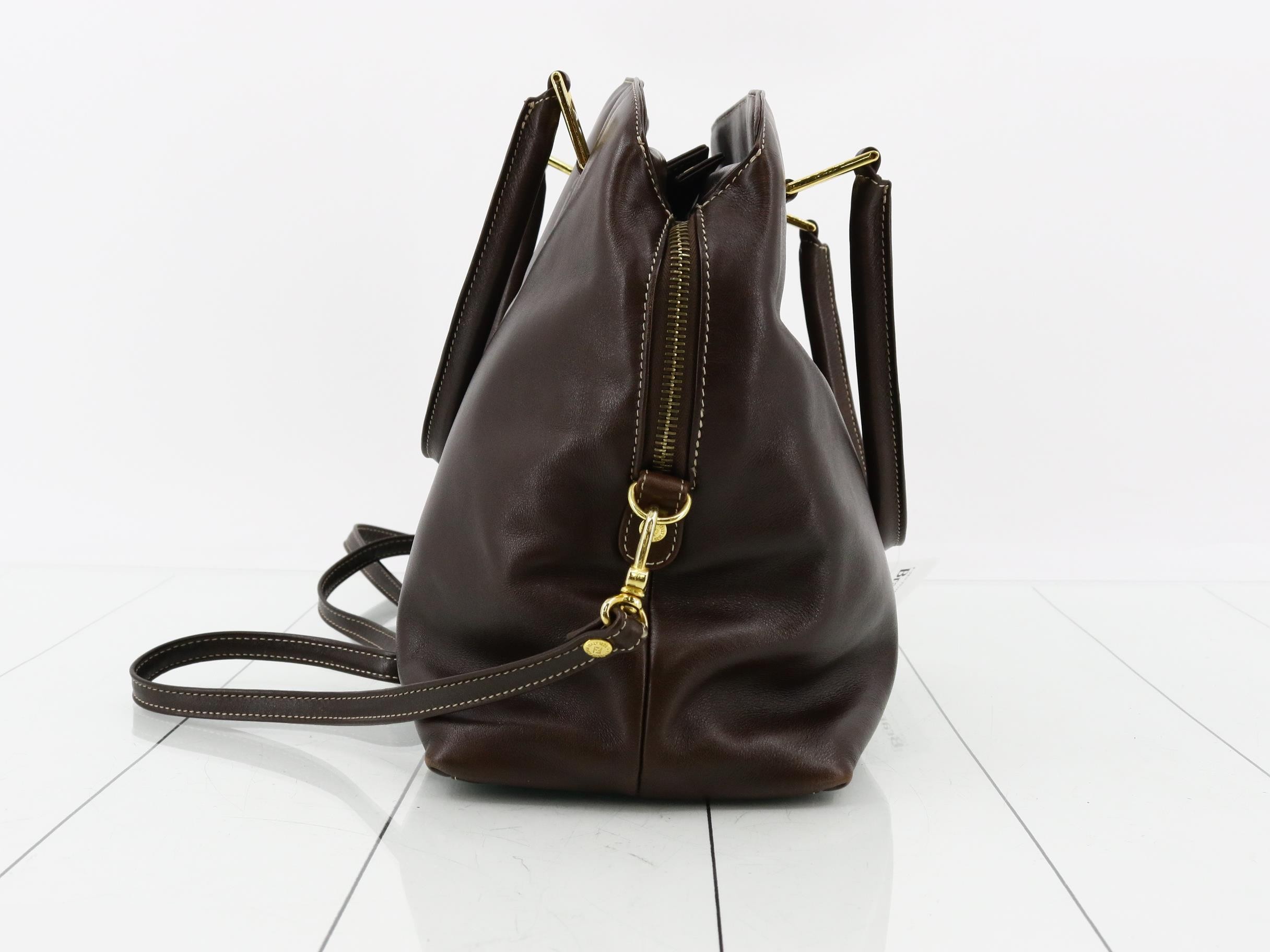 Leather handbag — view 3