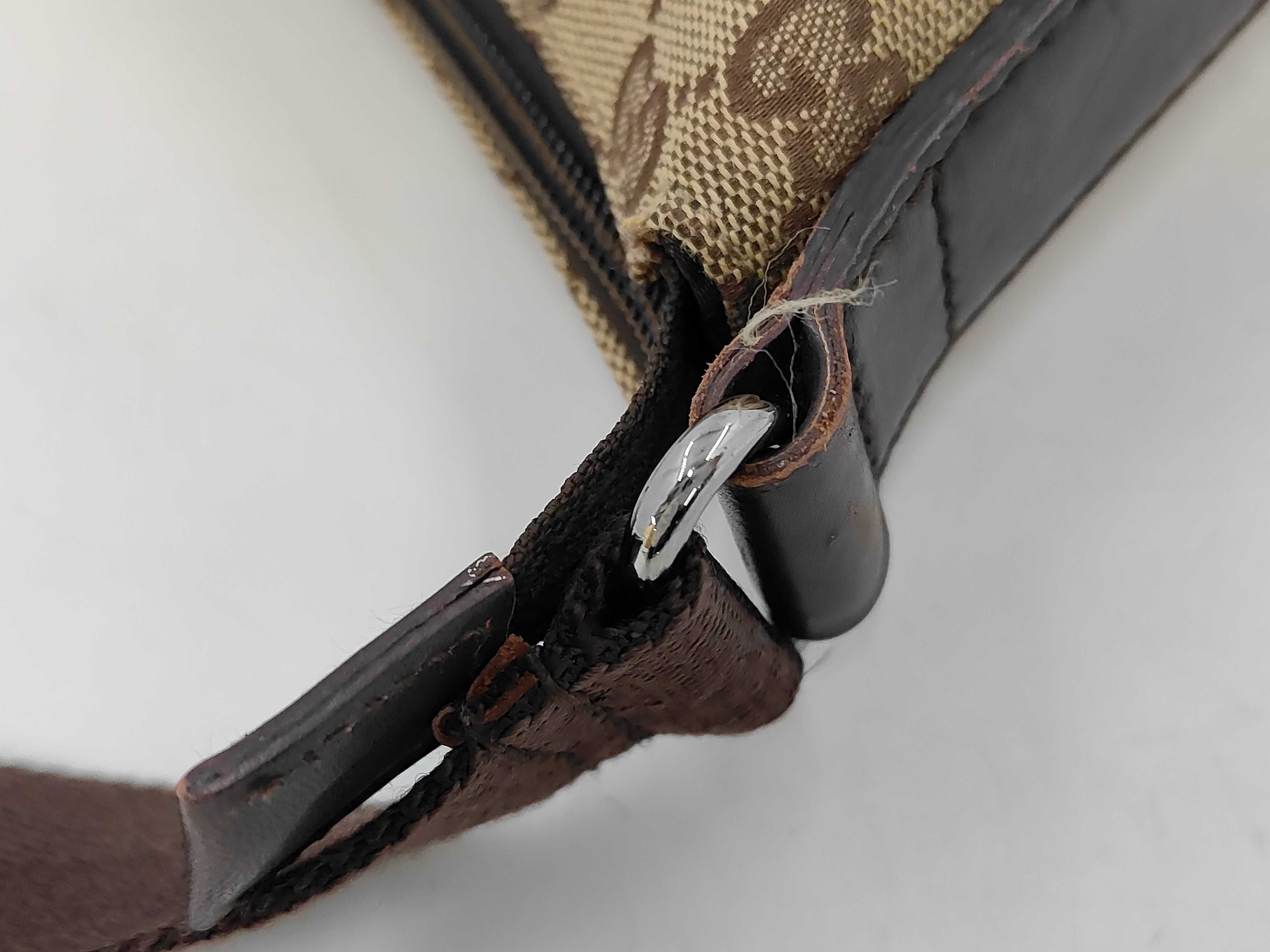 GG Canvas Shoulder Bag, Brown, 145857 — view 6