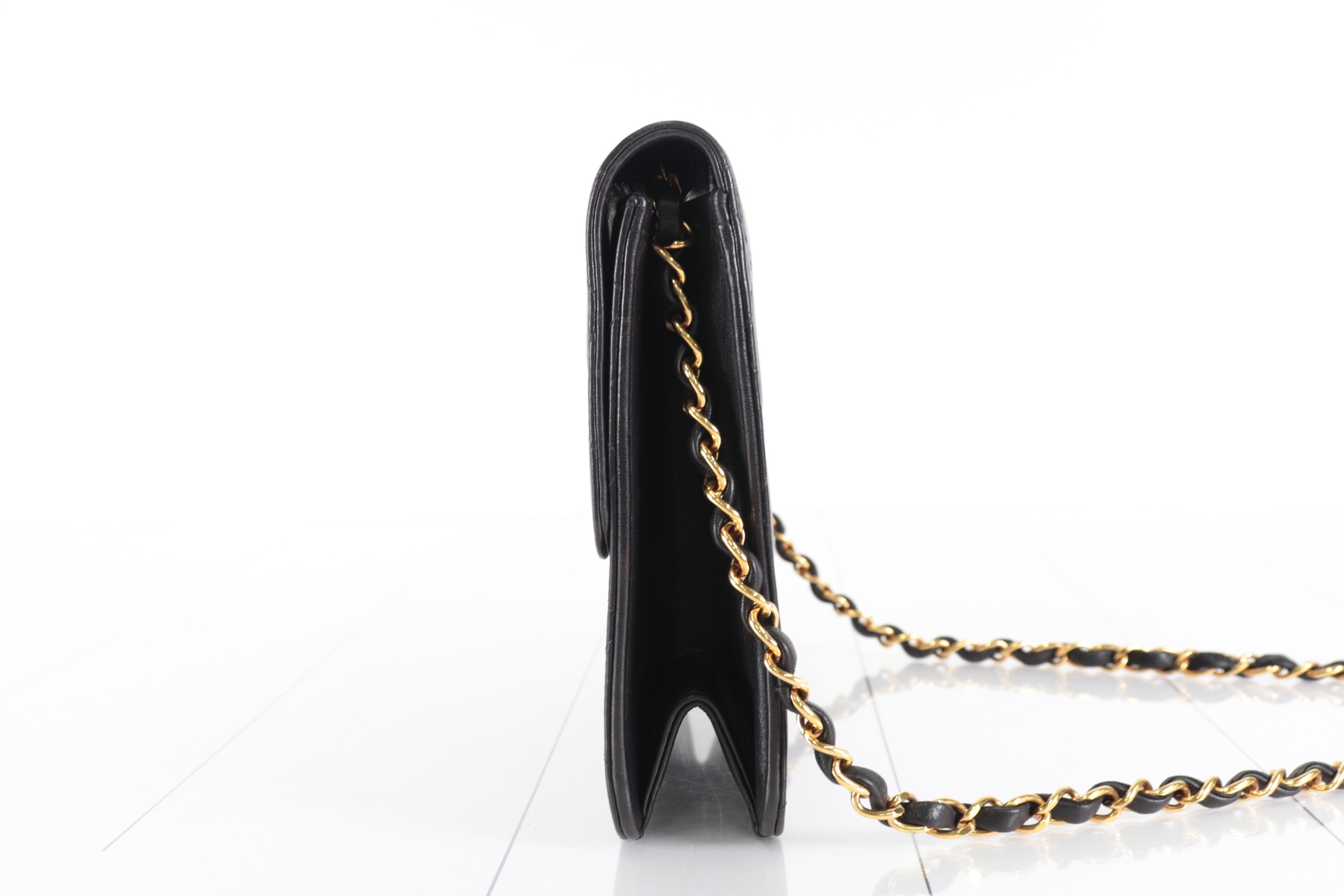 Push-lock Lamb Chain Shoulder Bag, Series 3 — view 5
