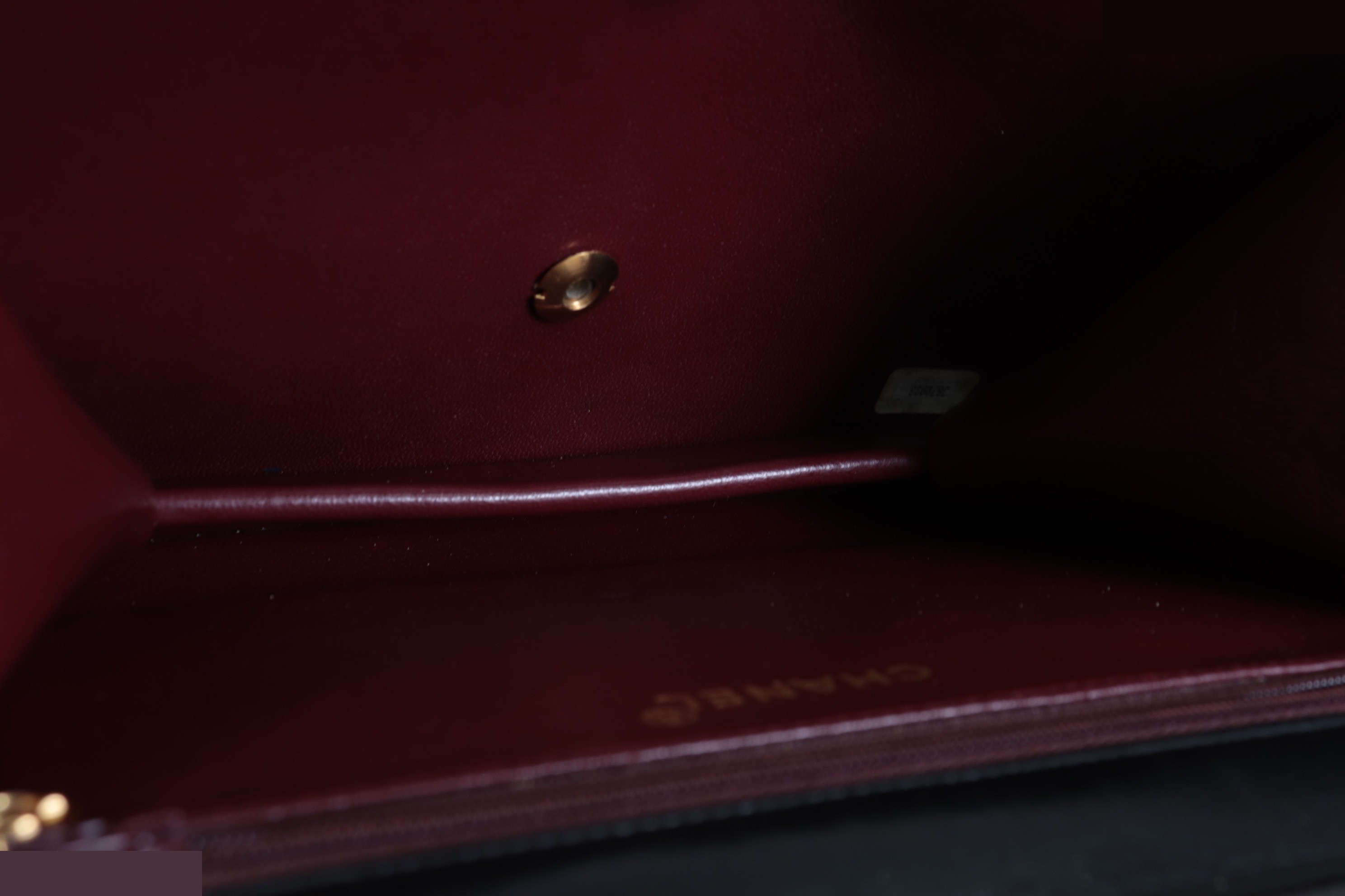 Push-lock Lamb Chain Shoulder Bag, Series 3 — view 9