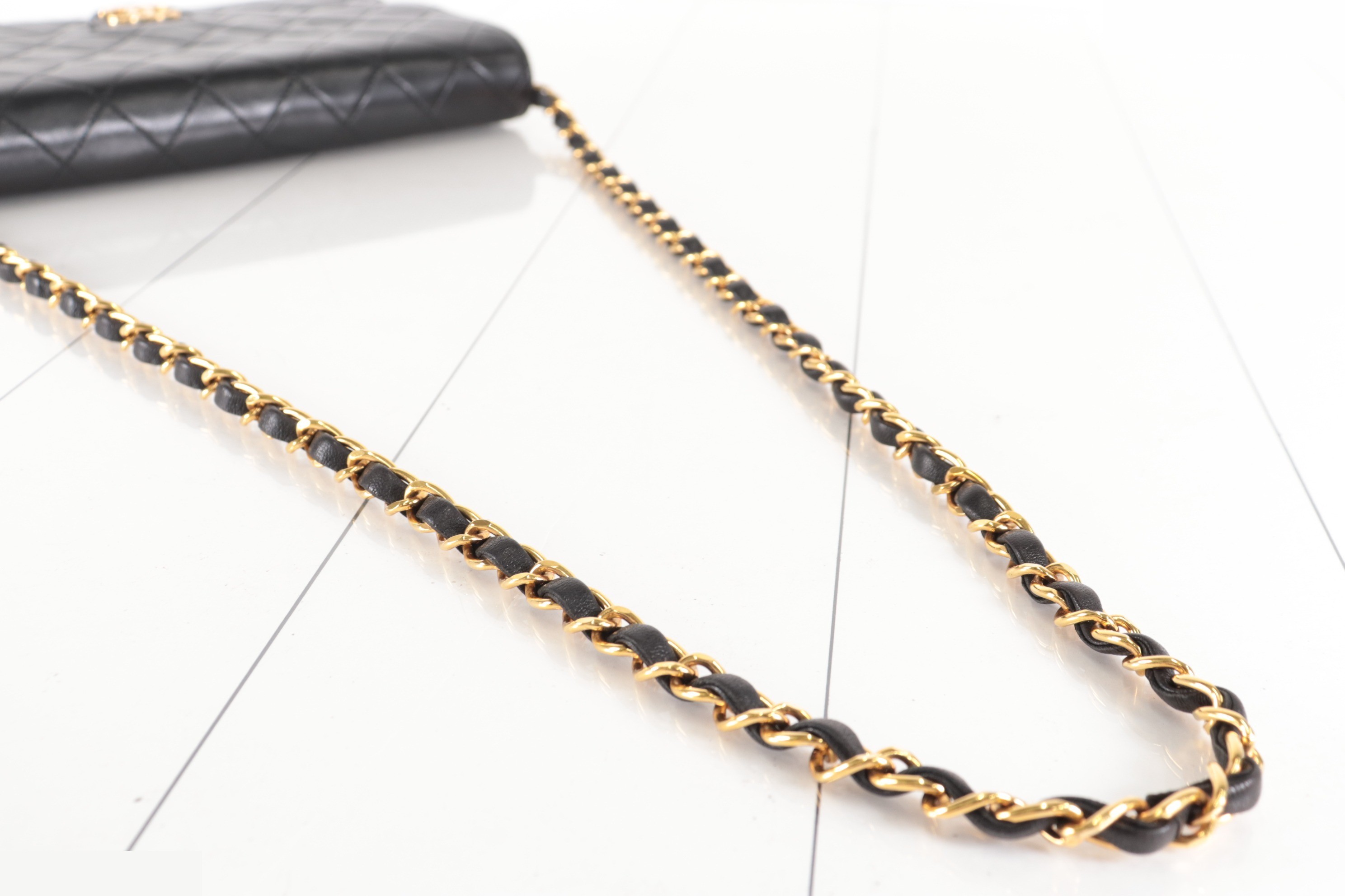 Push-lock Lamb Chain Shoulder Bag, Series 3 — view 10