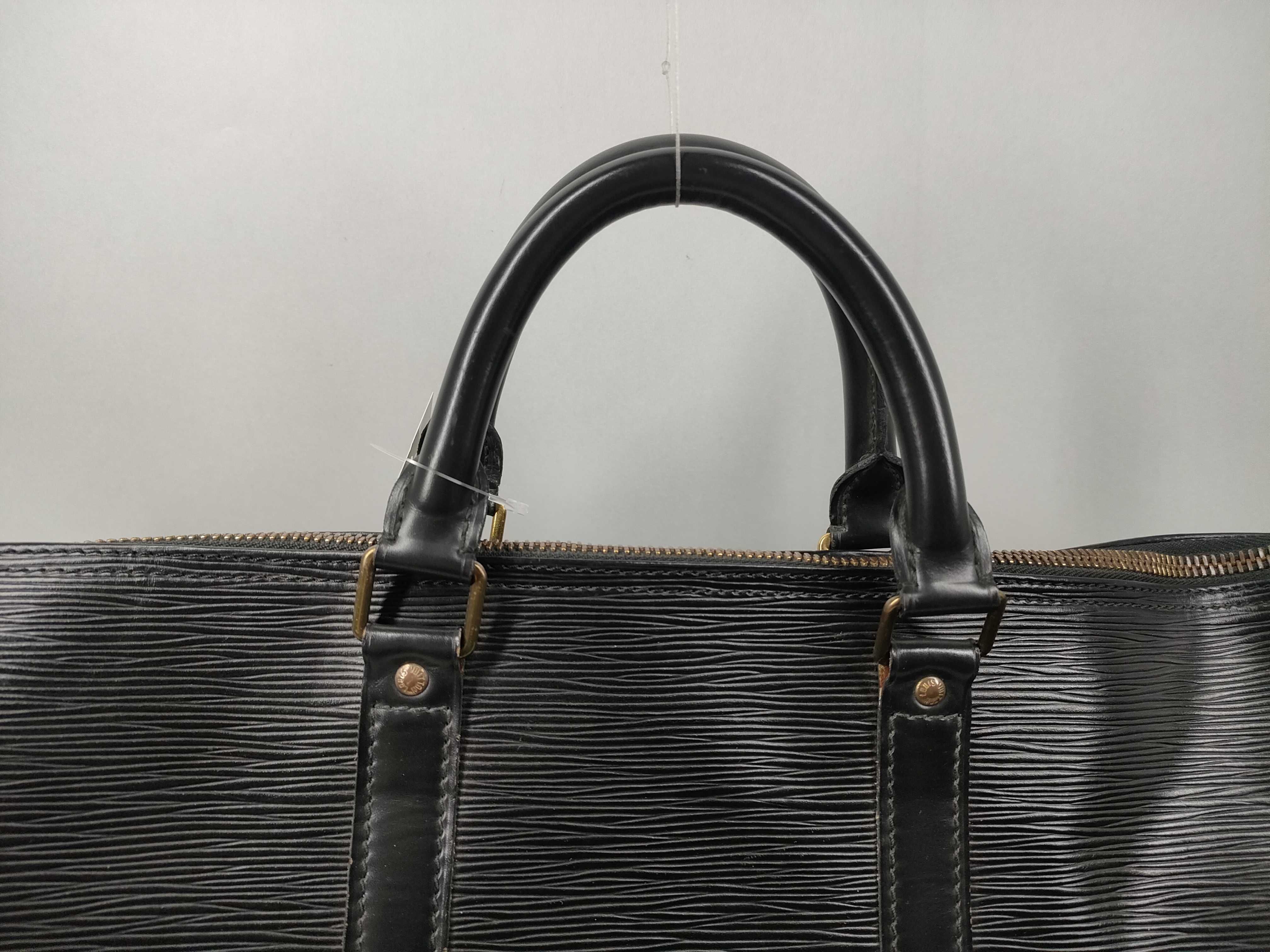 Epi Keepall 45 Epi Noir Boston Bag — view 4