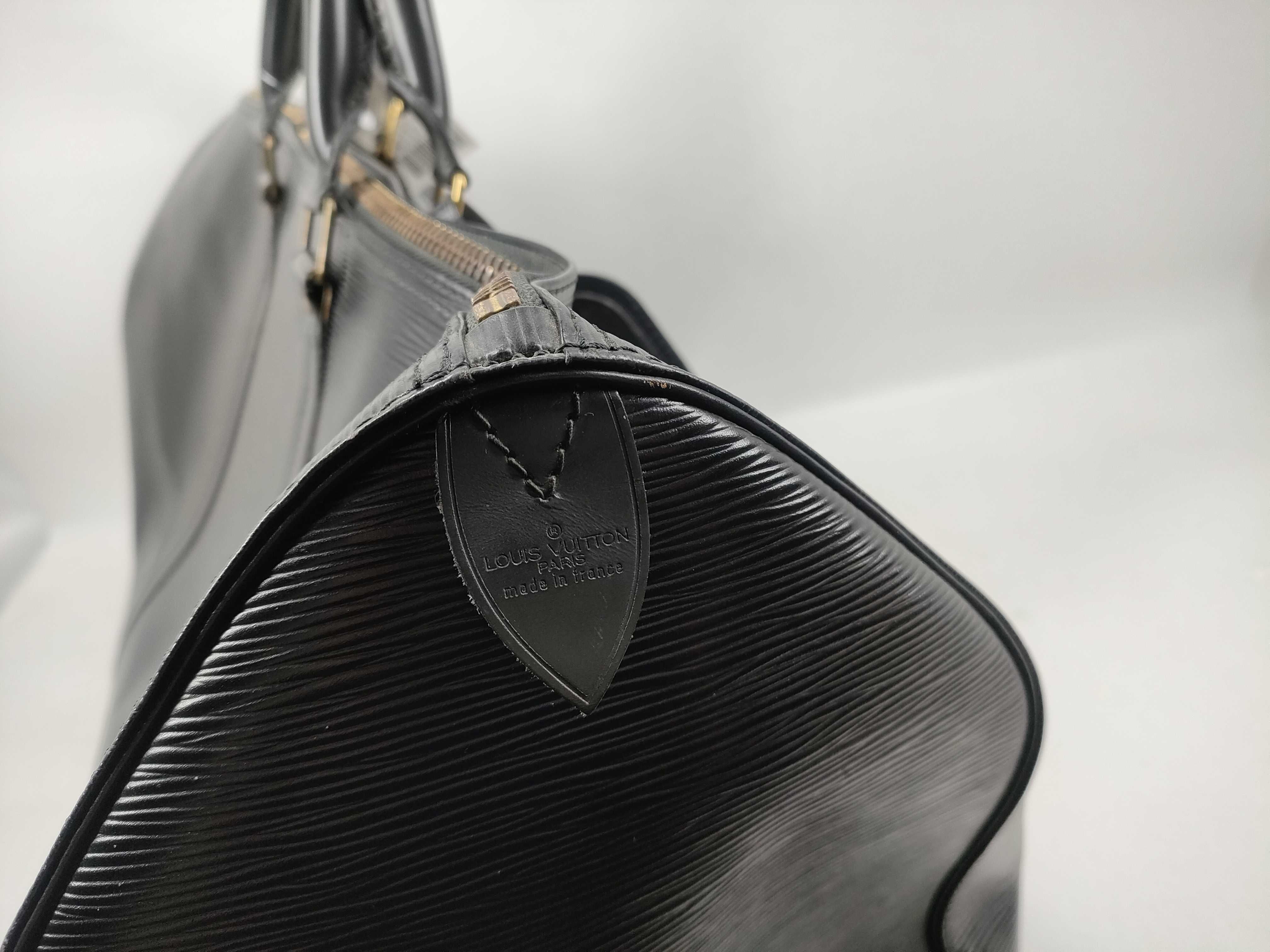 Epi Keepall 45 Epi Noir Boston Bag — view 7
