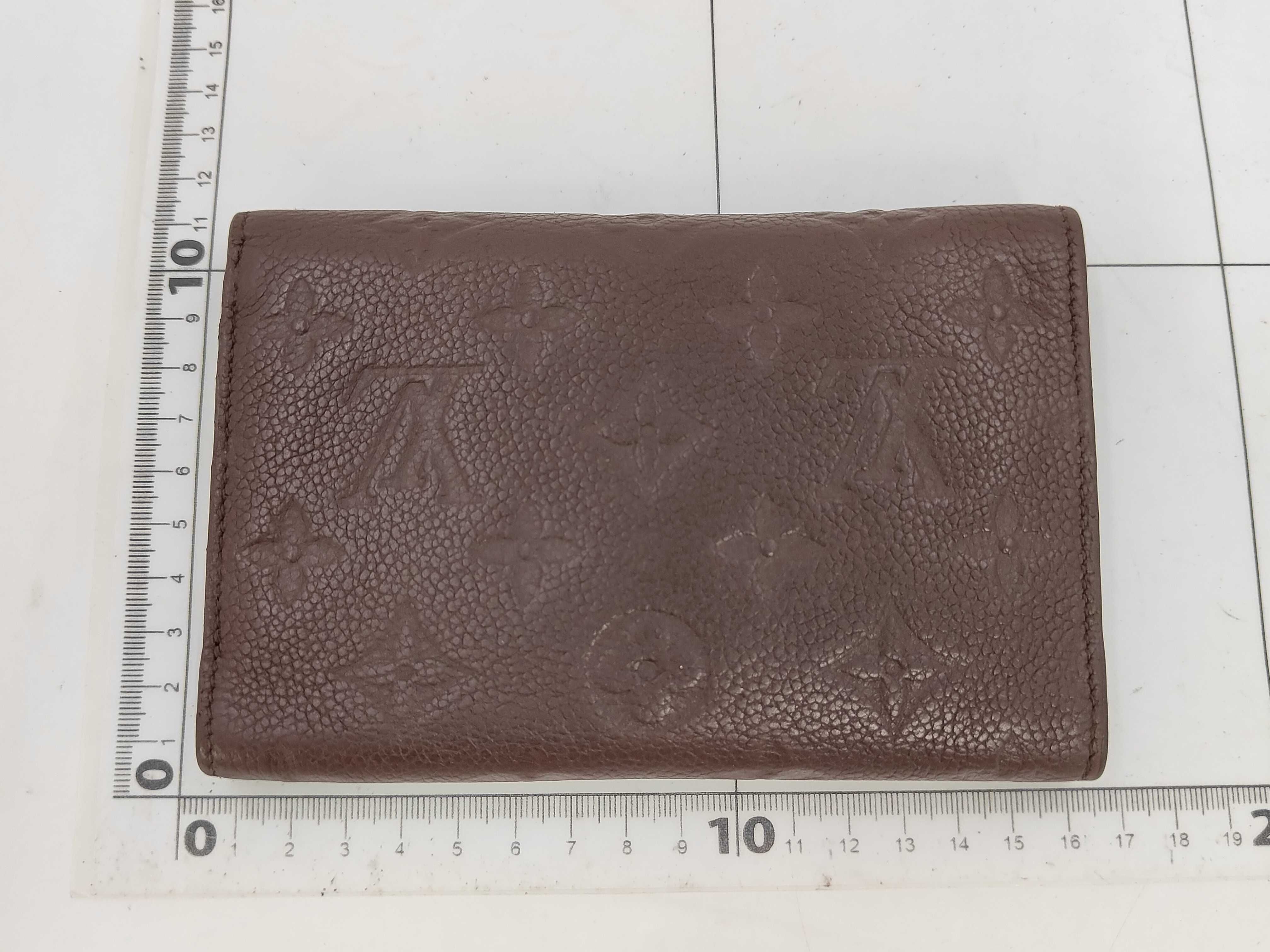 Monogram Victorine Brown Embossed Monogram Calfskin Small Wallet — view 2