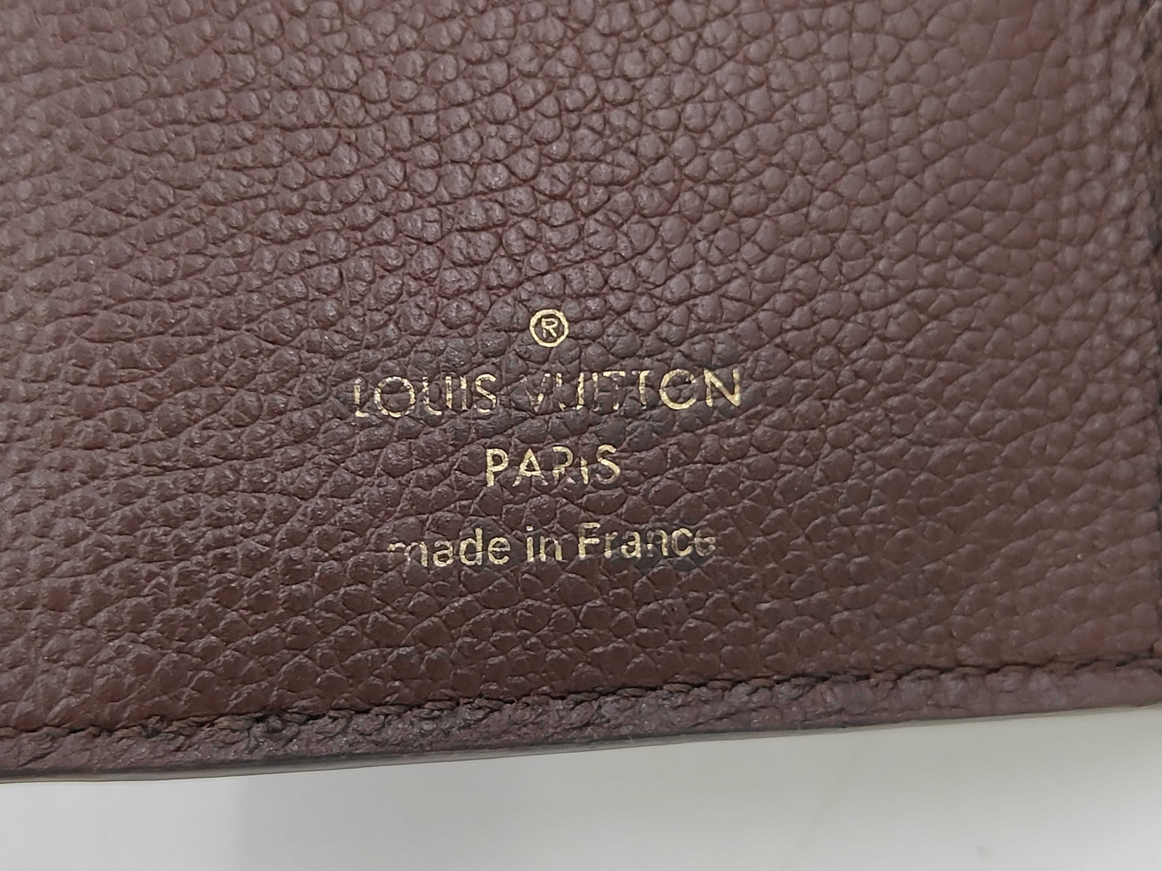 Monogram Victorine Brown Embossed Monogram Calfskin Small Wallet — view 11