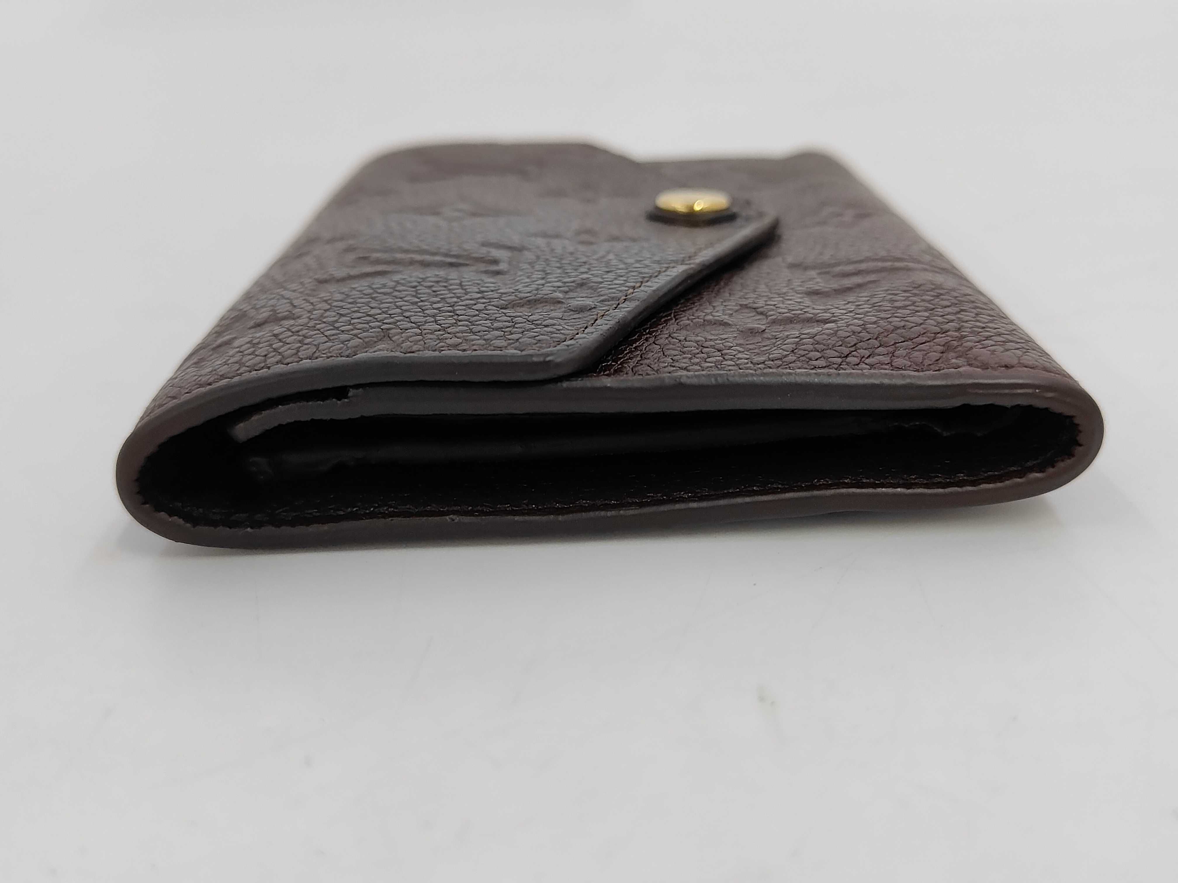 Monogram Victorine Brown Embossed Monogram Calfskin Small Wallet — view 5