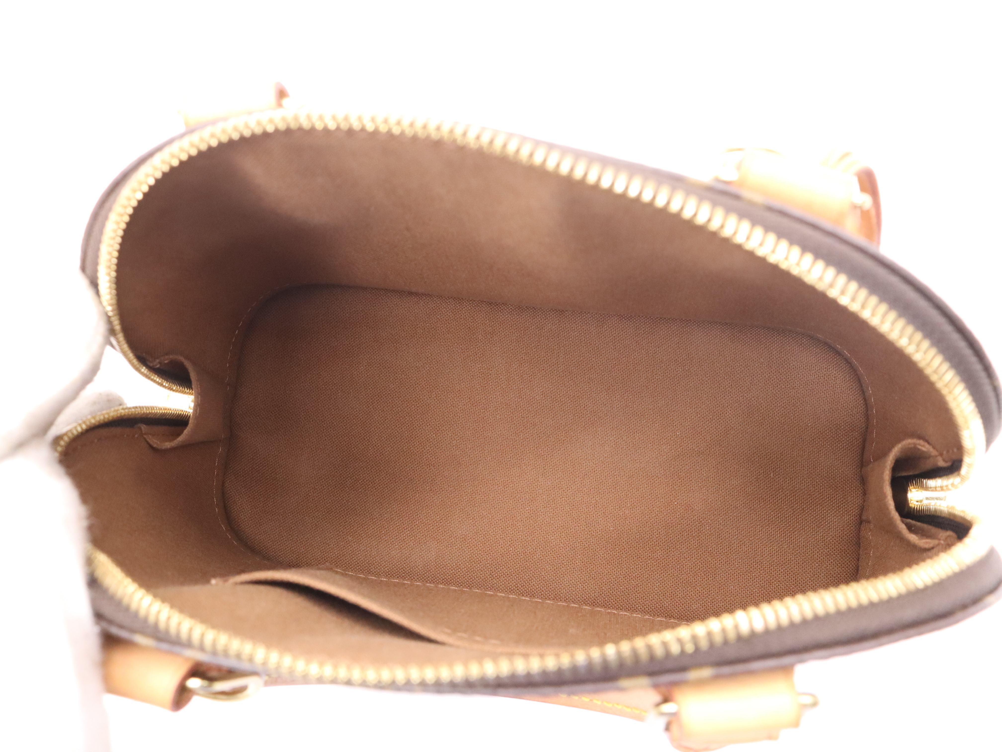 Alma BB handbag with shoulder strap, padlock, 2 keys, clochette, dust bag, small dust bag, and box. RFID verified. — view 10