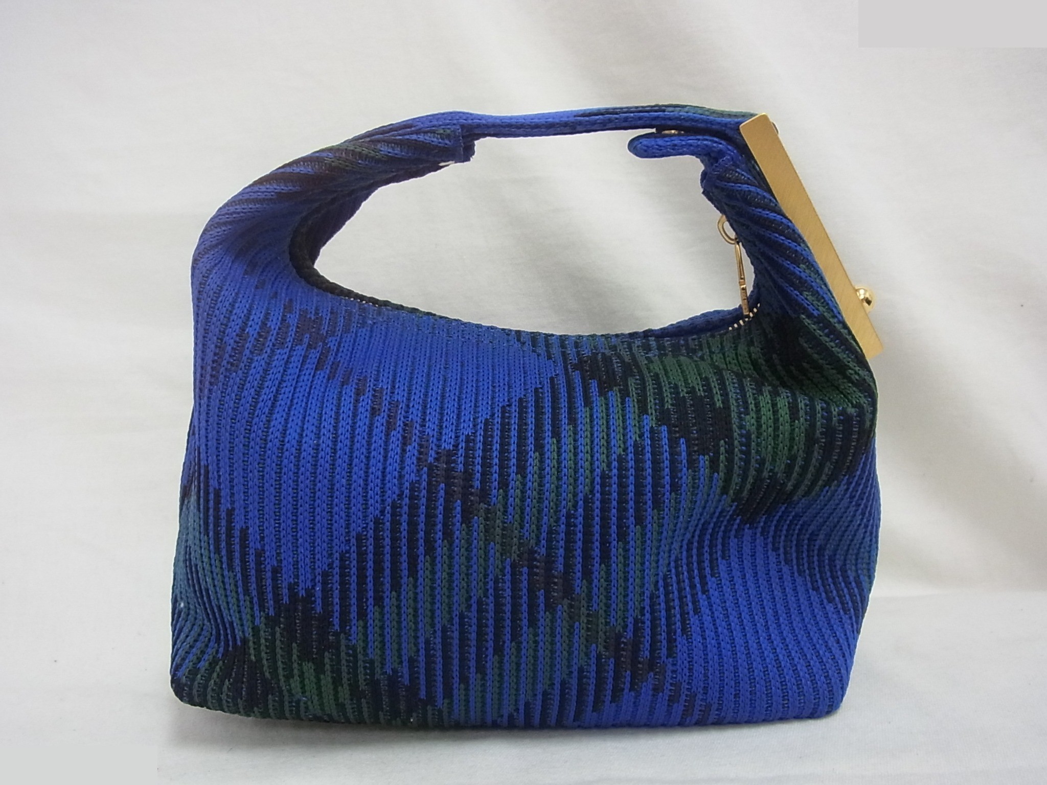 Blue handbag