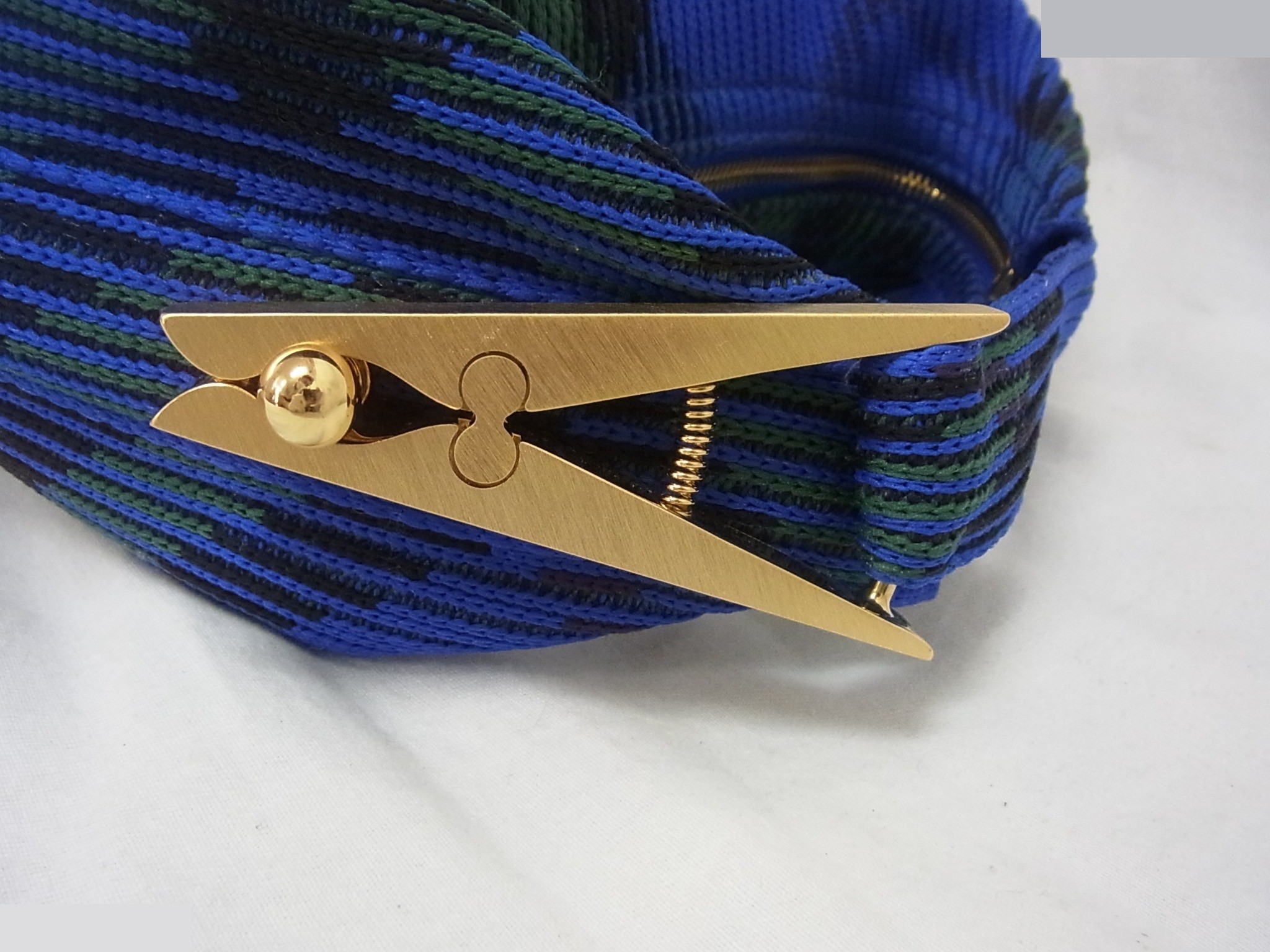 Blue handbag — view 5