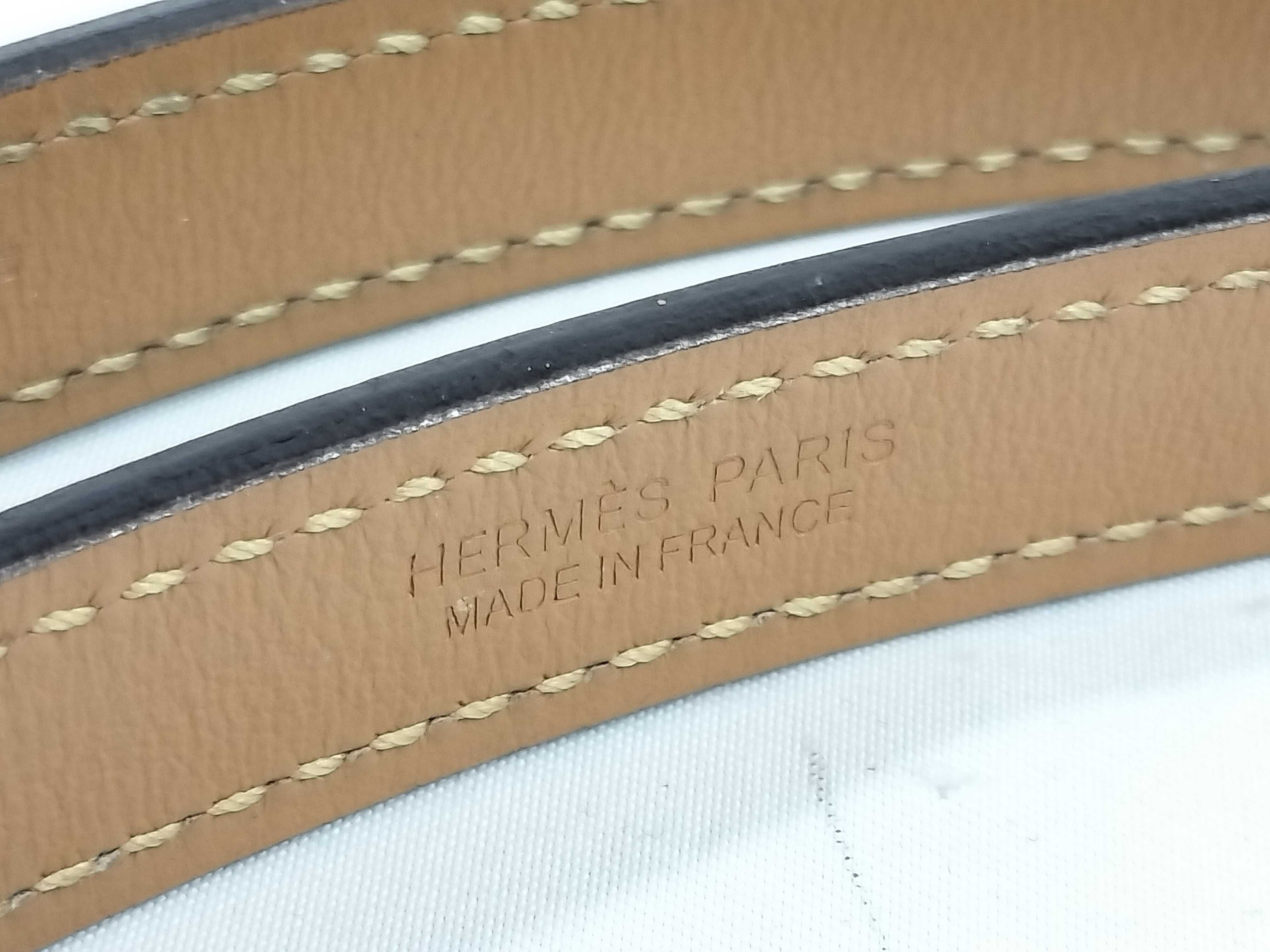 Leather Belt Pop H 70 White — view 5