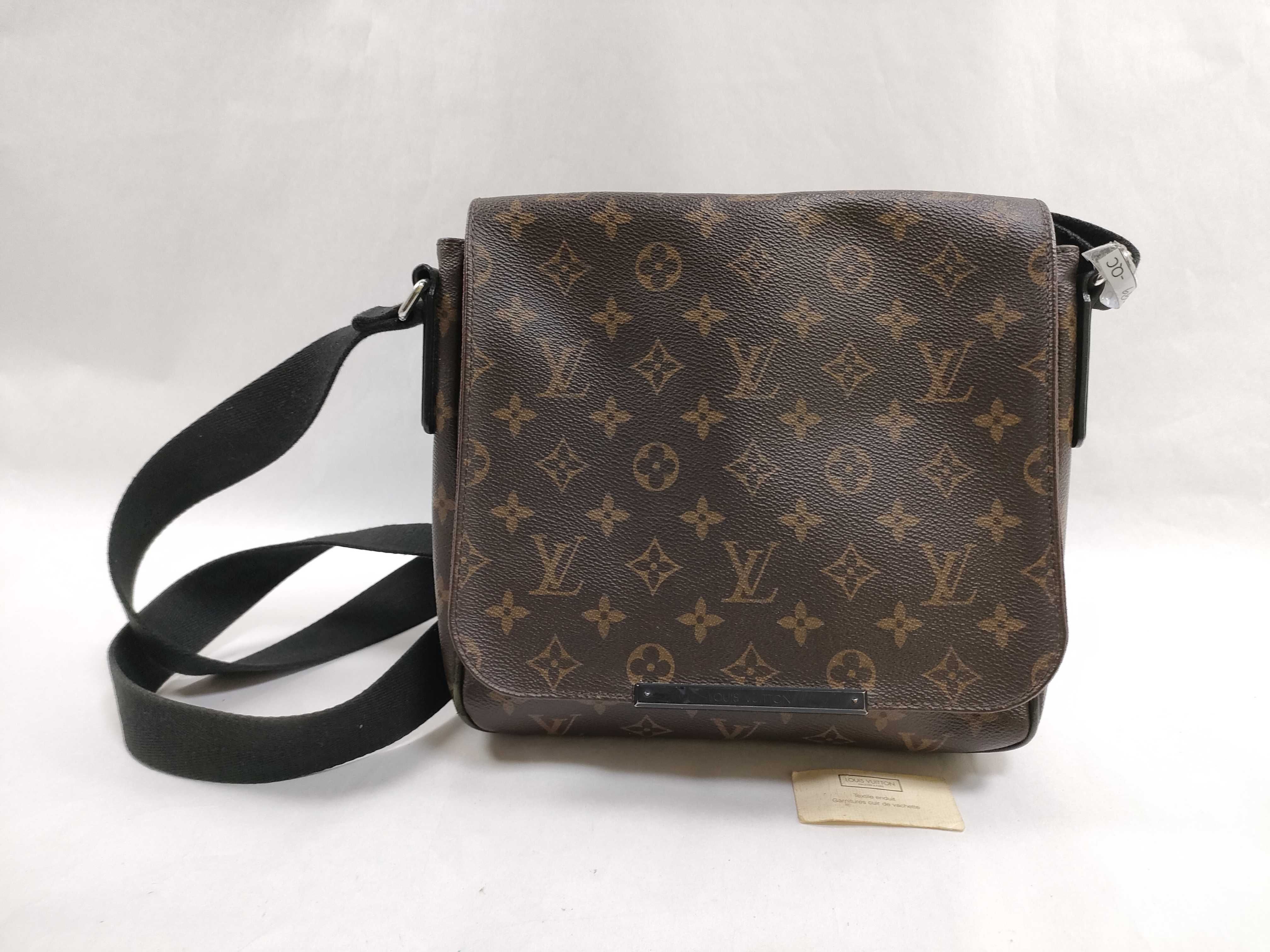 Monogram PH - Monogram Canvas Macassar District Messenger Bag Brown Shoulder Bag
