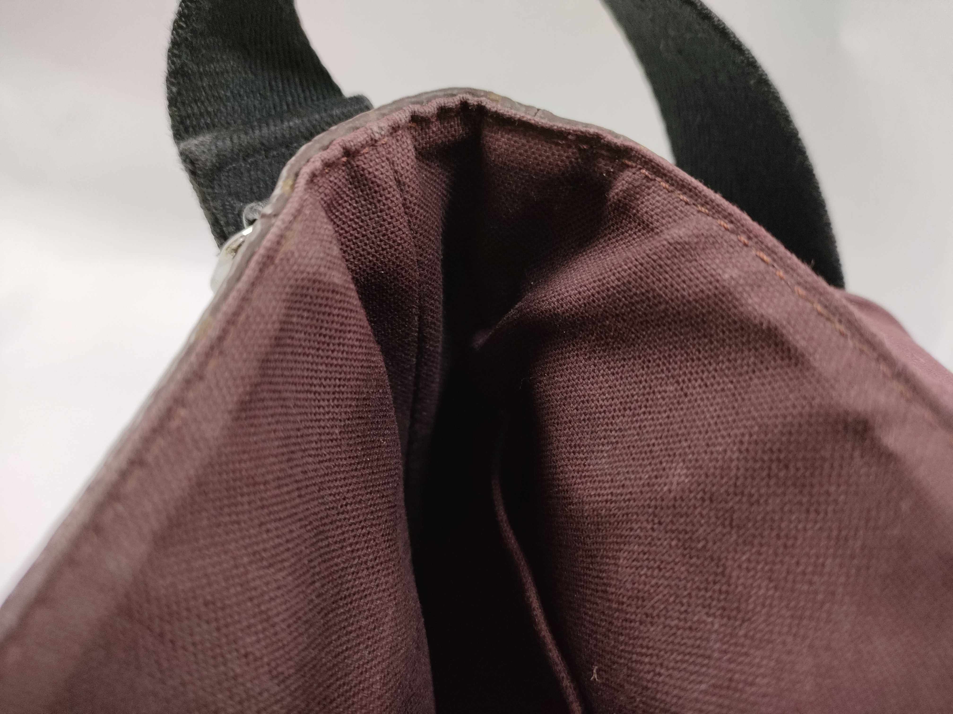 Monogram PH - Monogram Canvas Macassar District Messenger Bag Brown Shoulder Bag — view 11