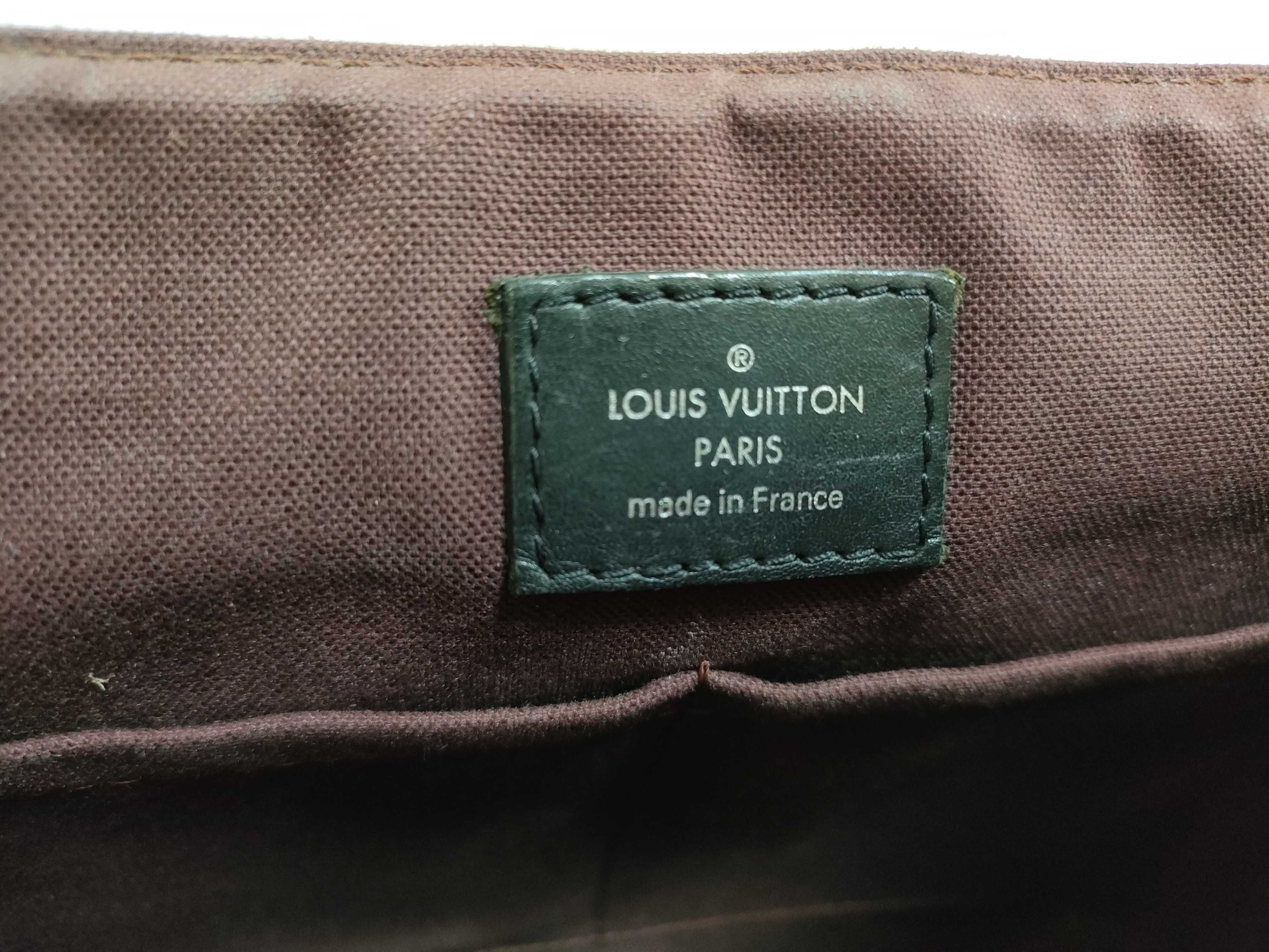 Monogram PH - Monogram Canvas Macassar District Messenger Bag Brown Shoulder Bag — view 9