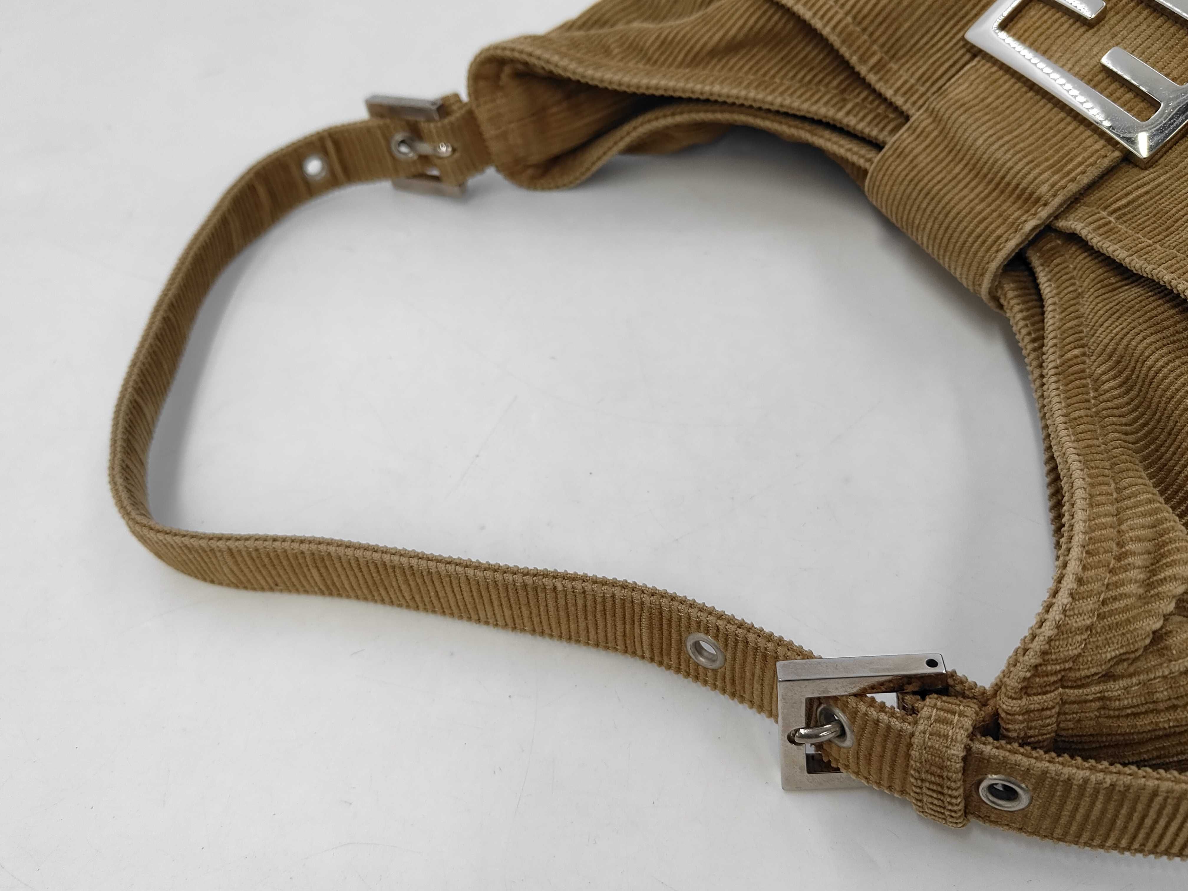 Mamma Baguette Corduroy Shoulder Bag — view 3