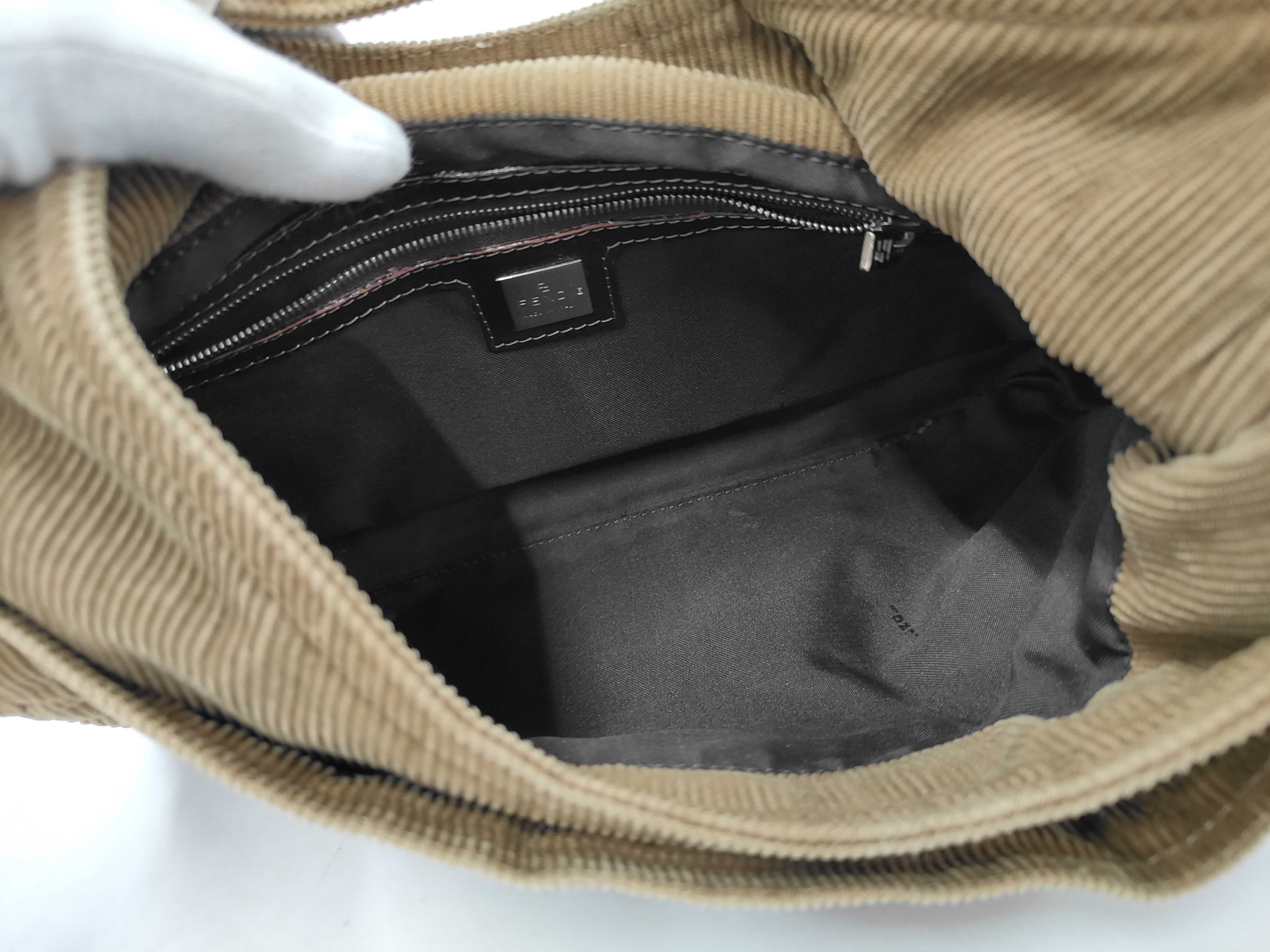 Mamma Baguette Corduroy Shoulder Bag — view 8