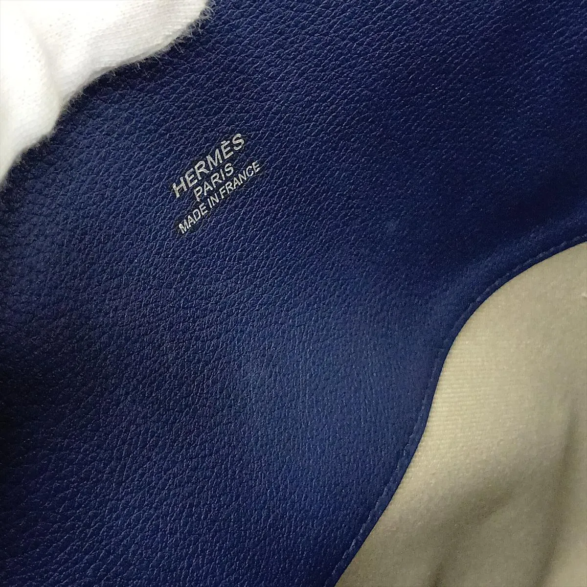 [Individually packaged] Hermes Bolide 1923 45 Casaque Togo x Evercolor Blue Saphir x Jaune Naple Silver Hardware B: 2023 — view 14
