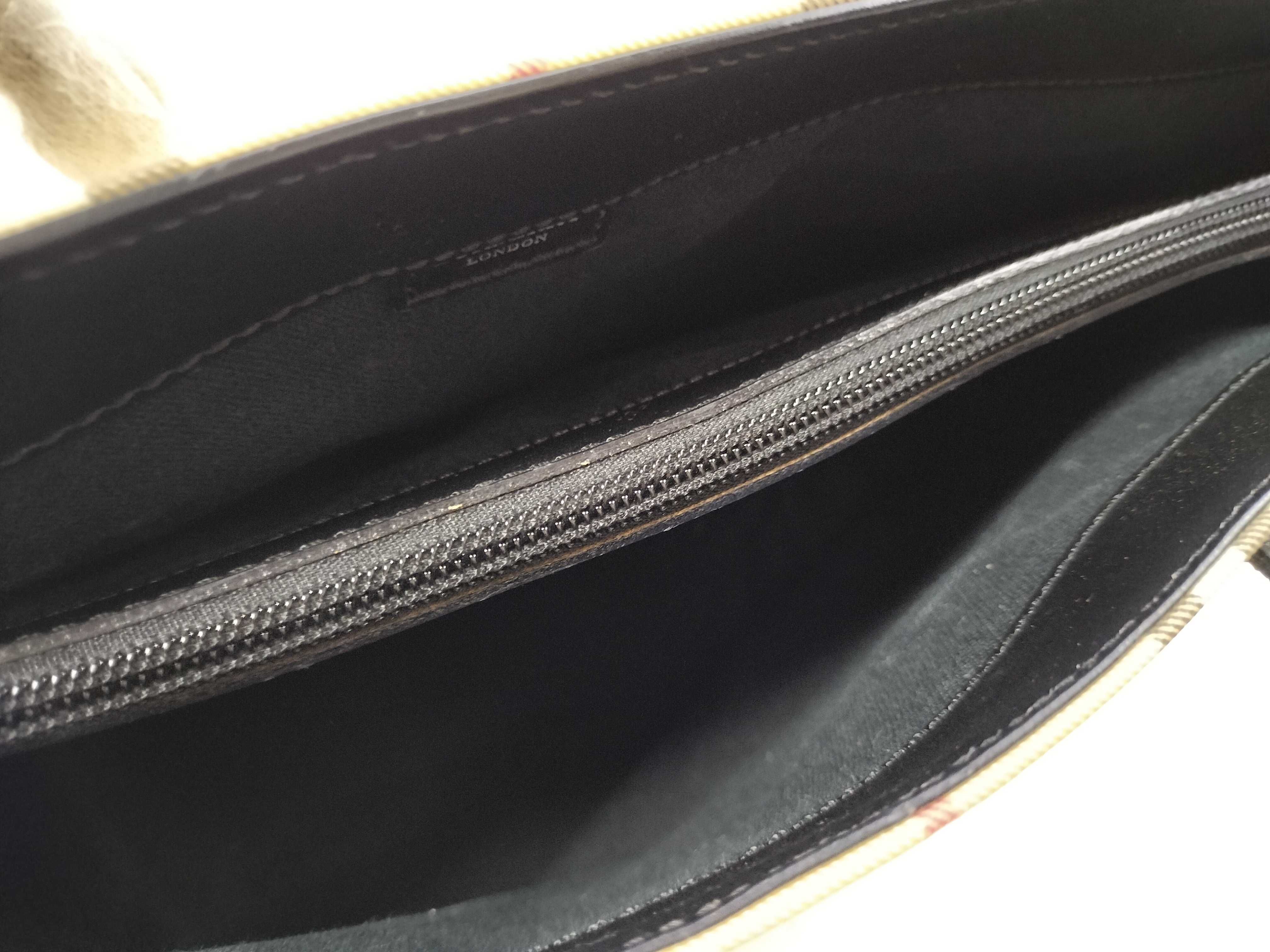 Nova Check PVC Tote Bag (Discoloration present) — view 9