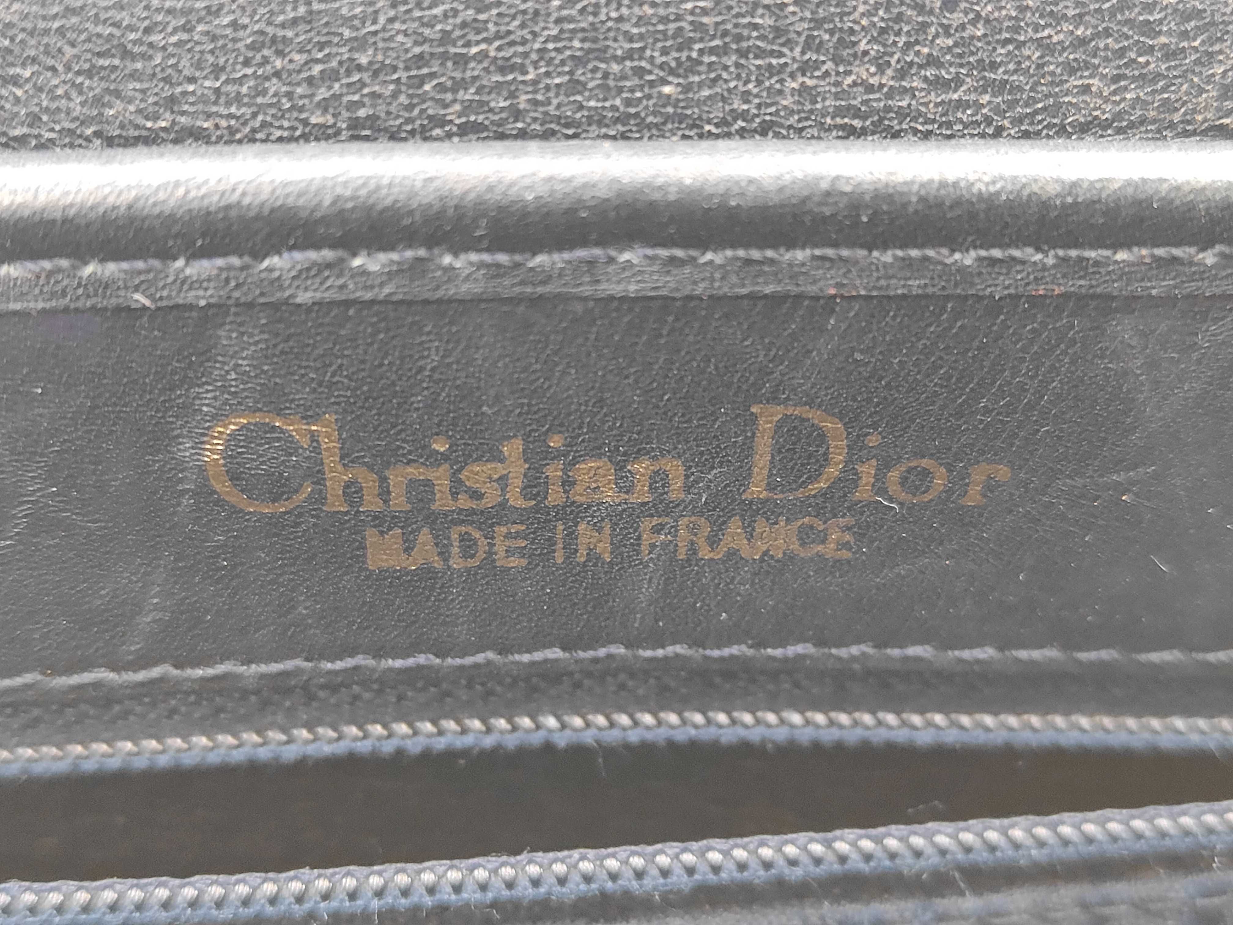 CHRISTIAN Trotter Navy Shoulder Bag — view 10